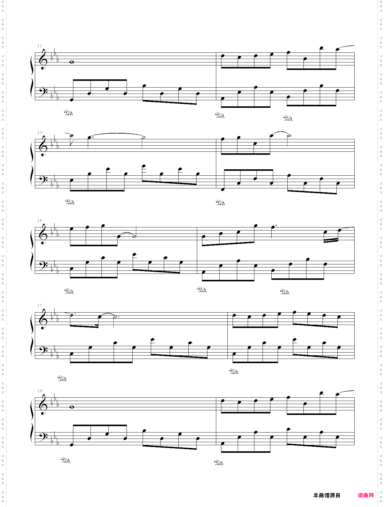 《红颜旧》简单易学 理查德·克莱德曼形式版