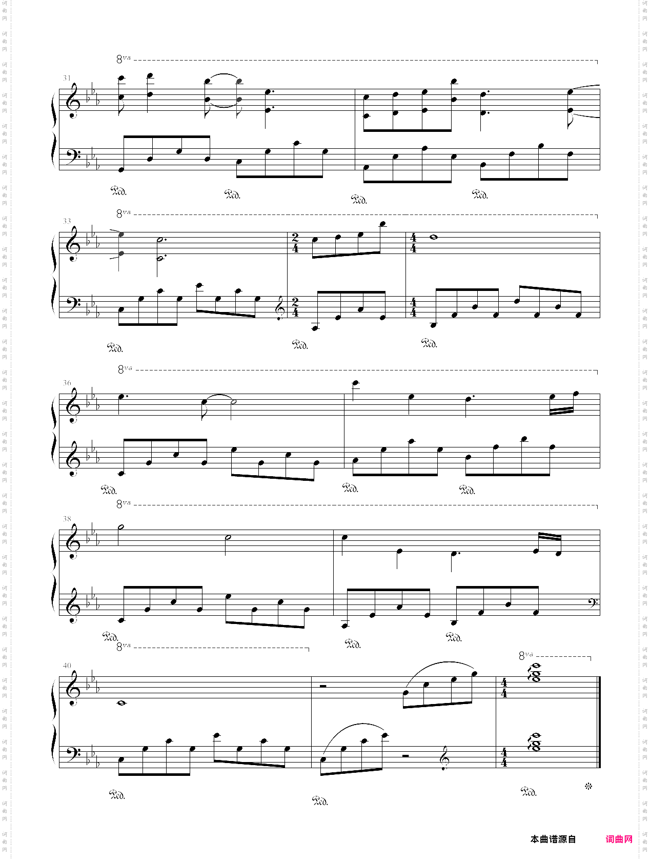 《红颜旧》简单易学 理查德·克莱德曼形式版