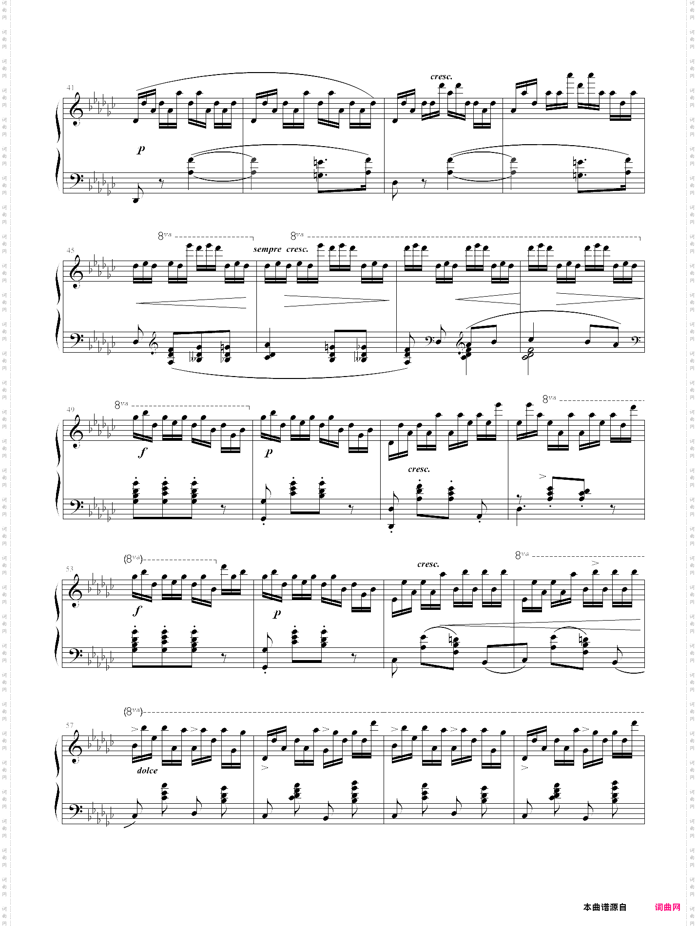 黑键练习曲肖邦