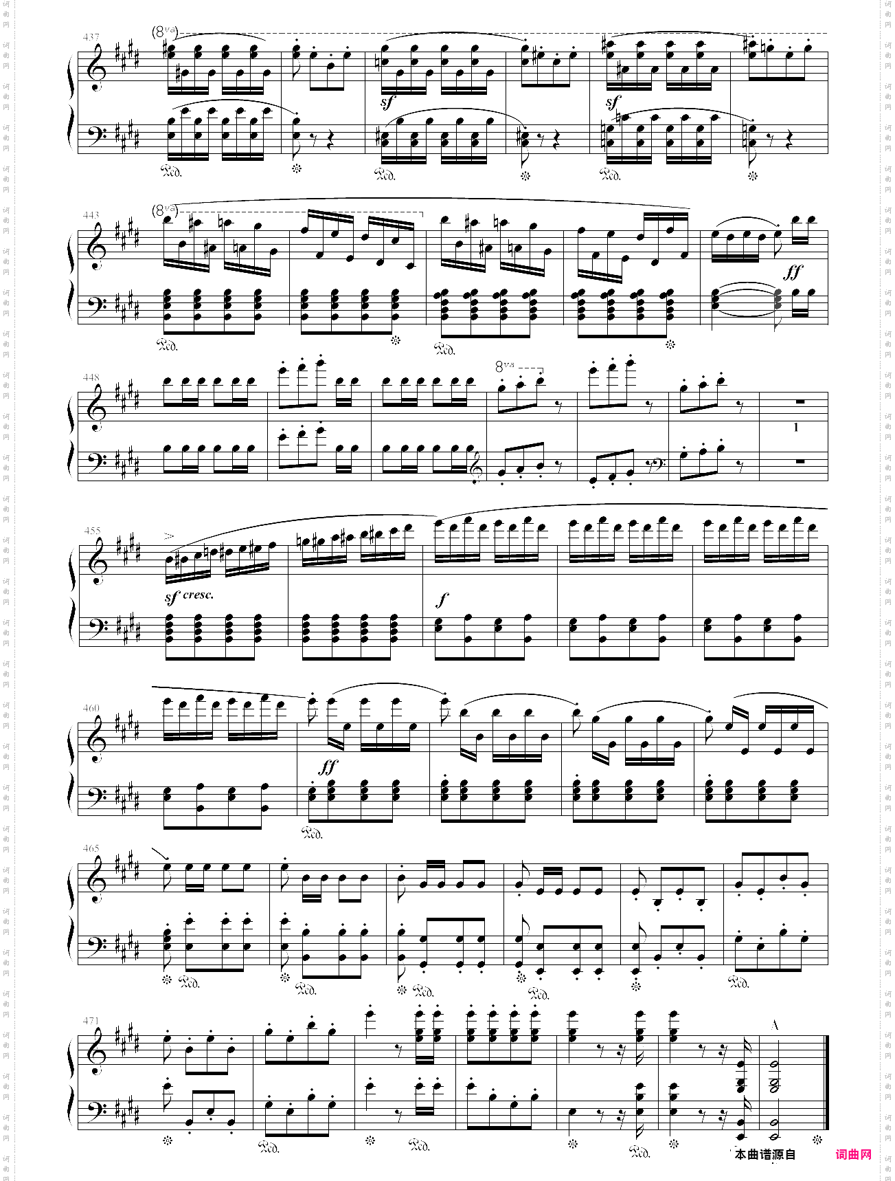 《威廉·退尔-序曲钢琴独奏完整版》-罗西尼