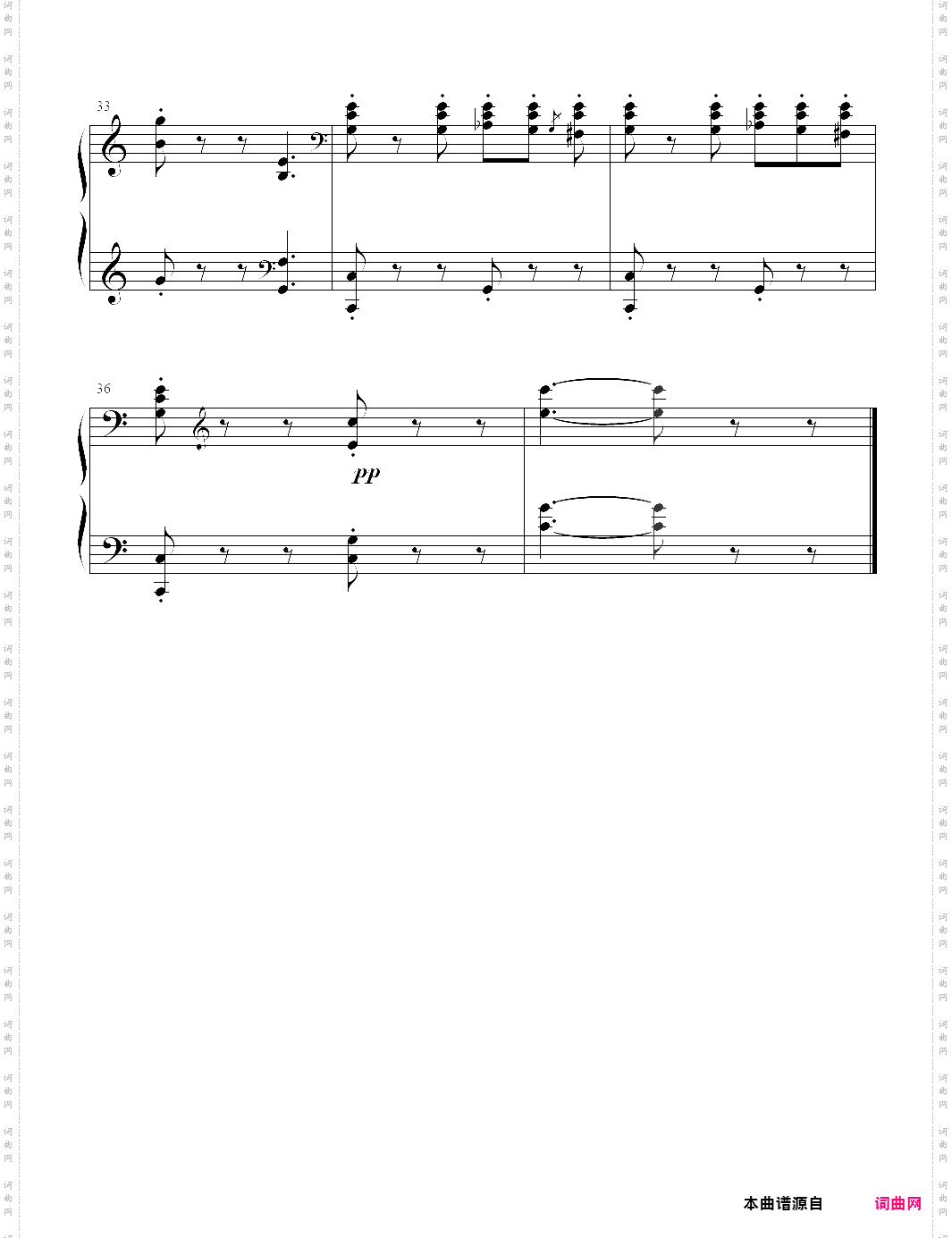 13 练习曲_小汤8-约翰·汤普森简易钢琴教程8