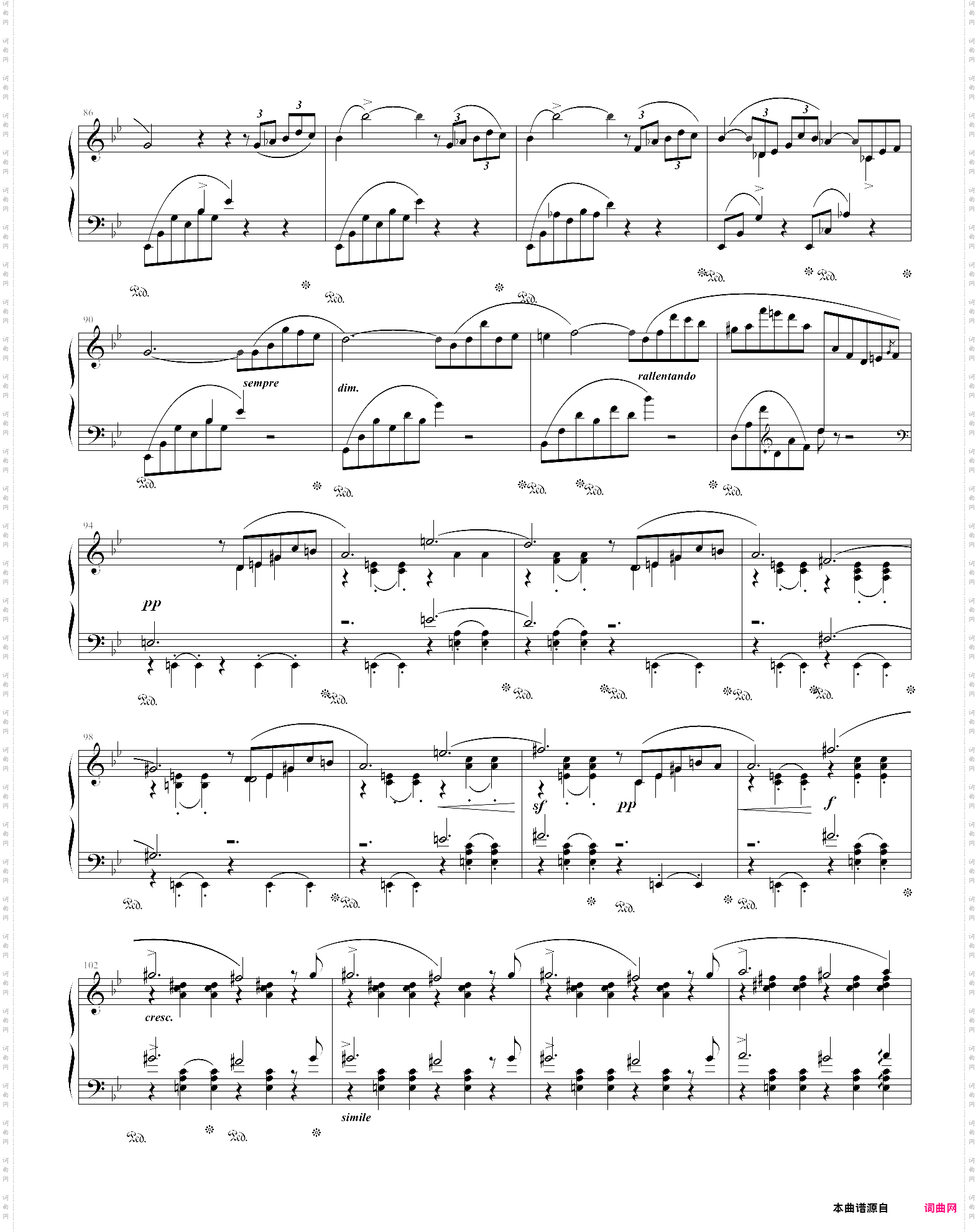 肖邦g小调第一叙事曲