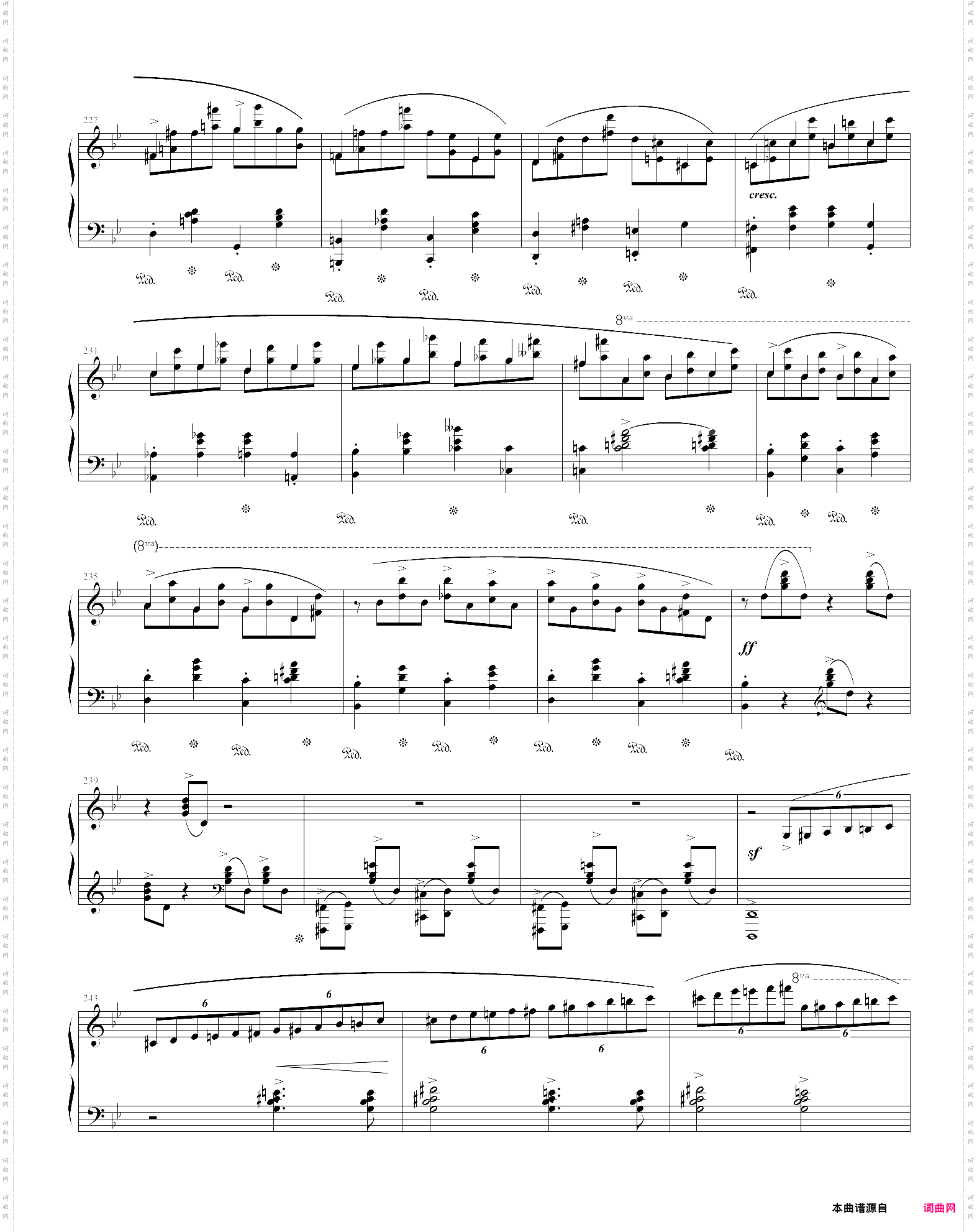 肖邦g小调第一叙事曲