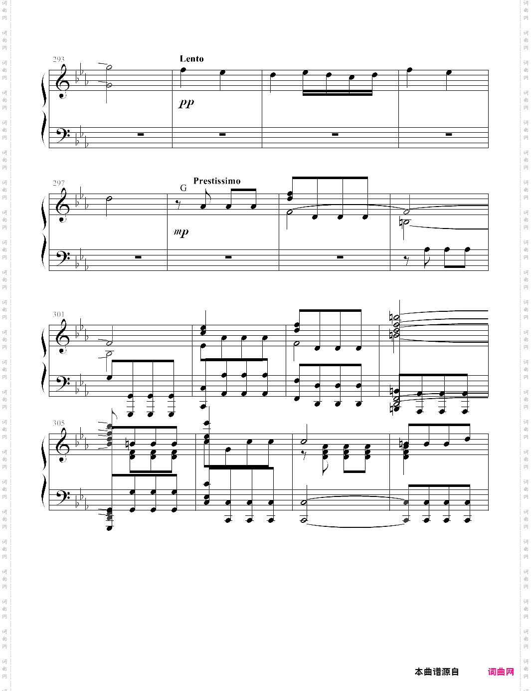《命运交响曲》钢琴版李斯特改编