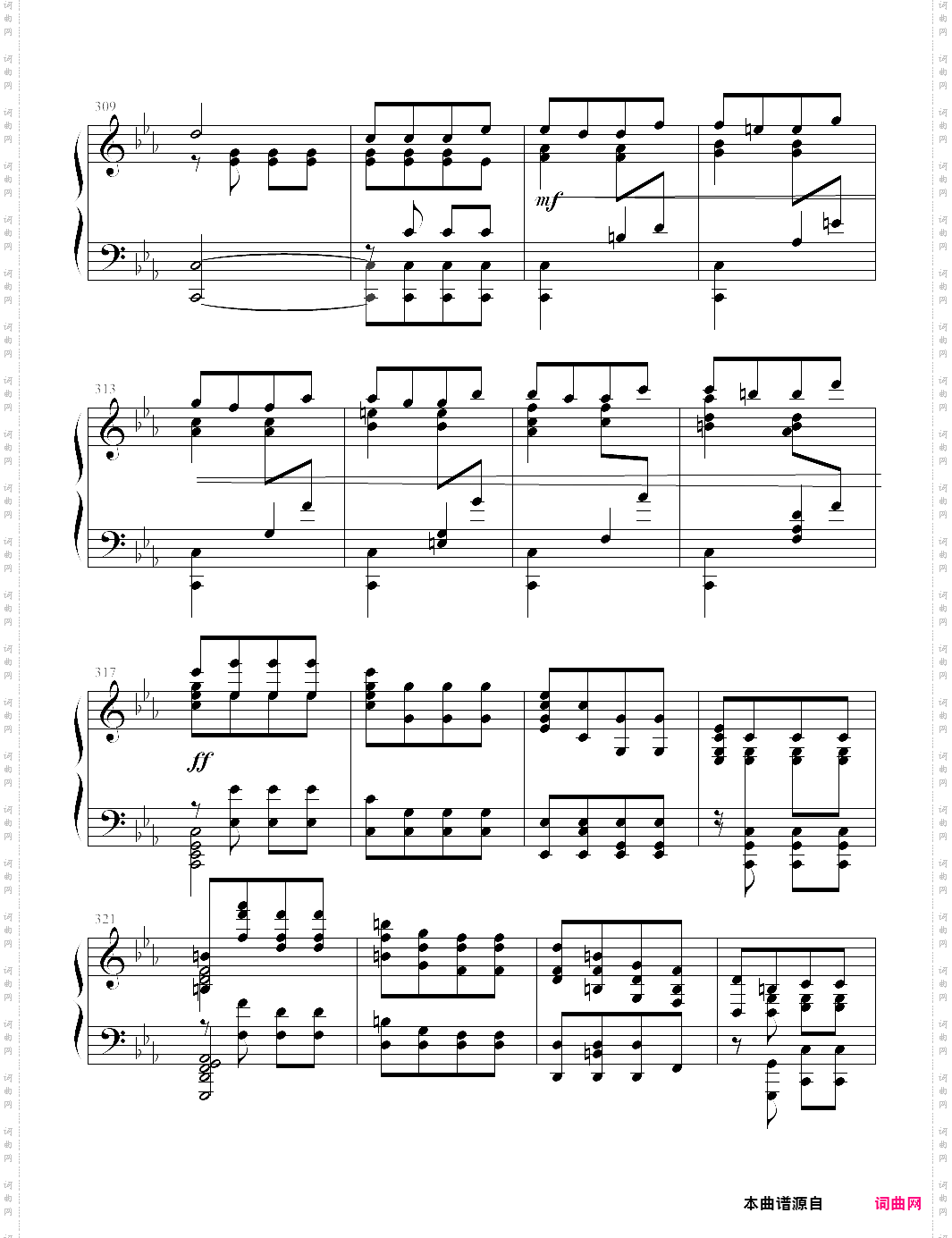 《命运交响曲》钢琴版李斯特改编
