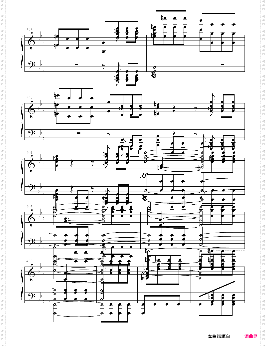 《命运交响曲》钢琴版李斯特改编