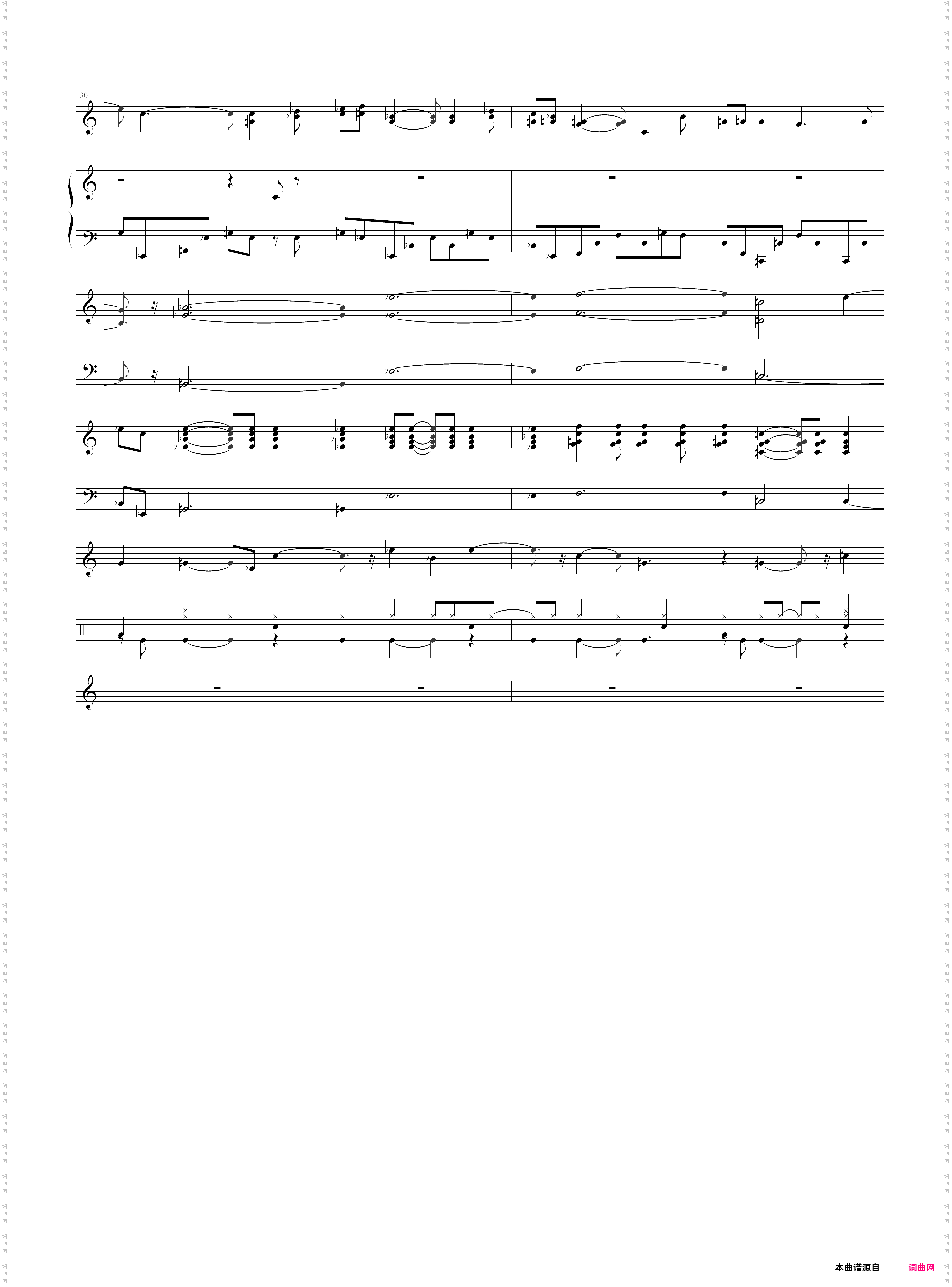 十年总谱弹唱版，陈奕迅