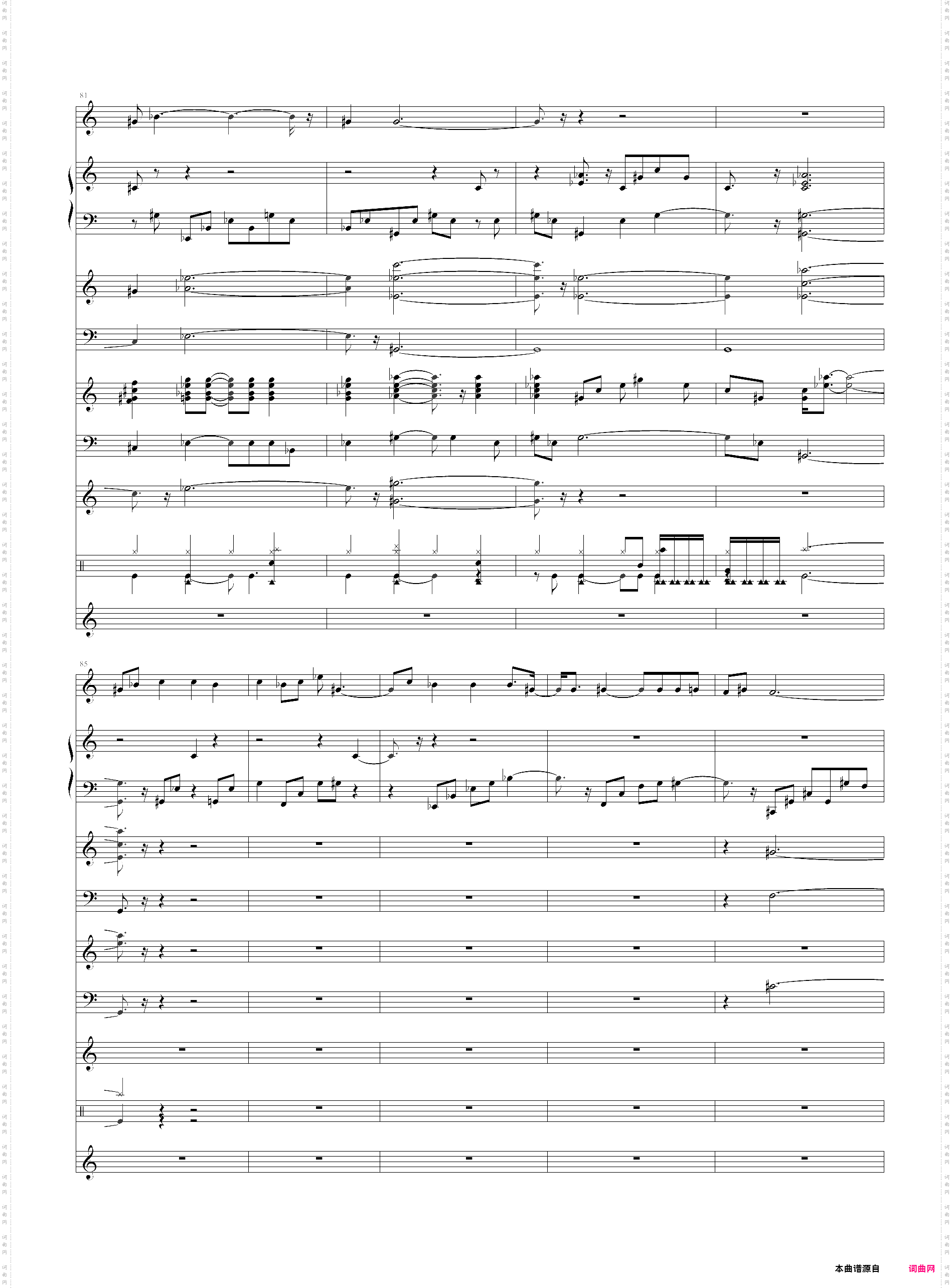 十年总谱弹唱版，陈奕迅