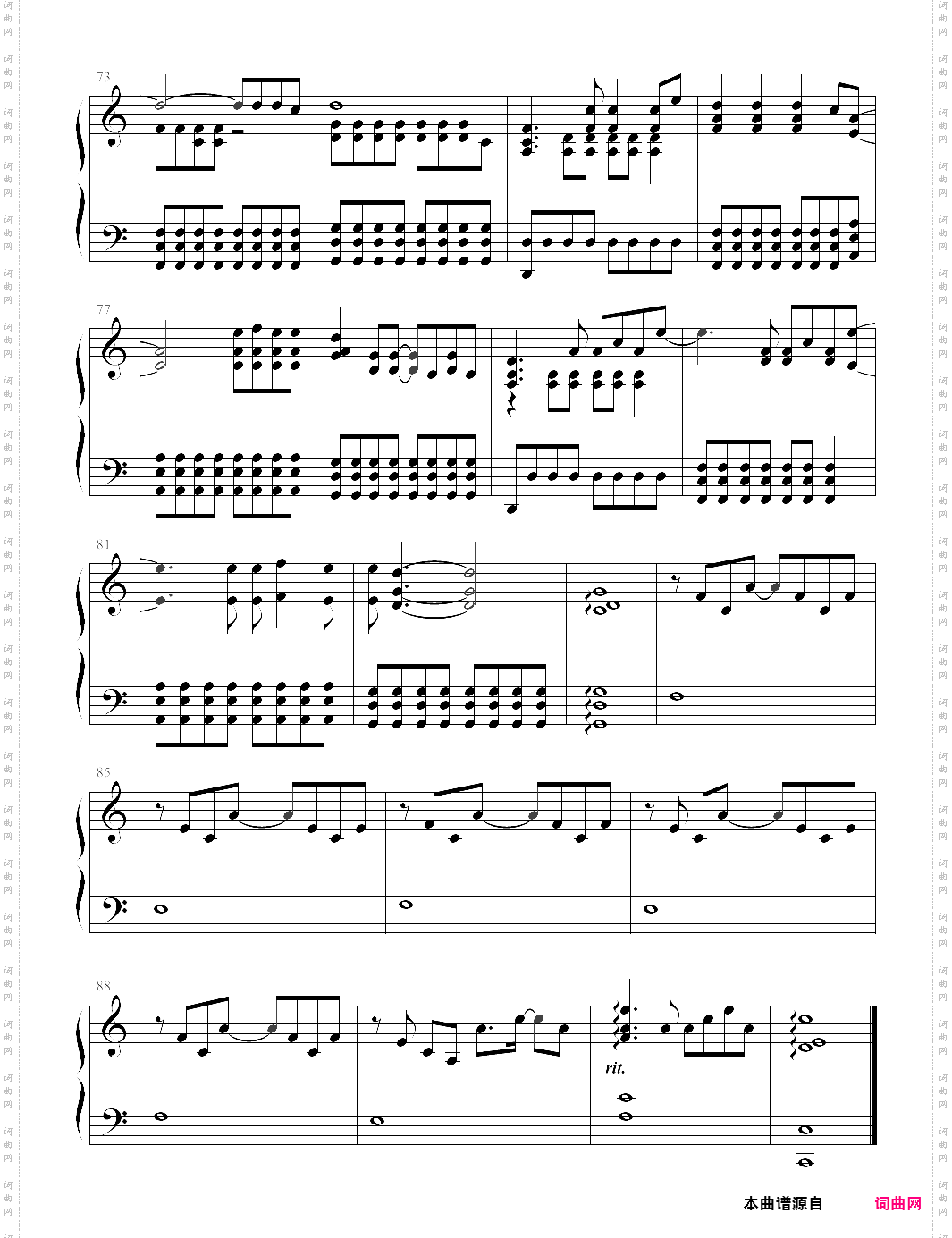 霍比特人3主题曲 the last goodbye