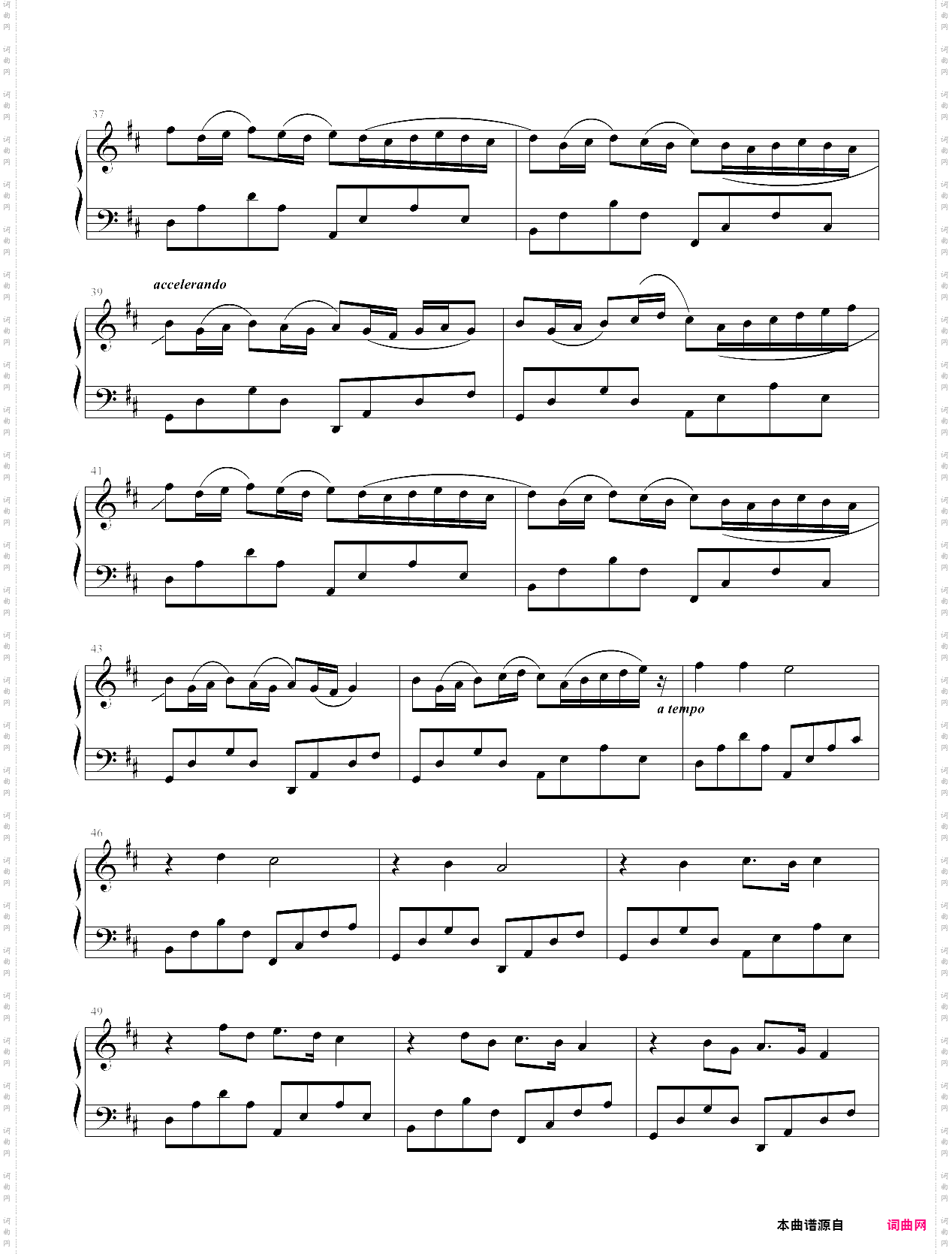 卡农d大调教学视频完整版扒谱