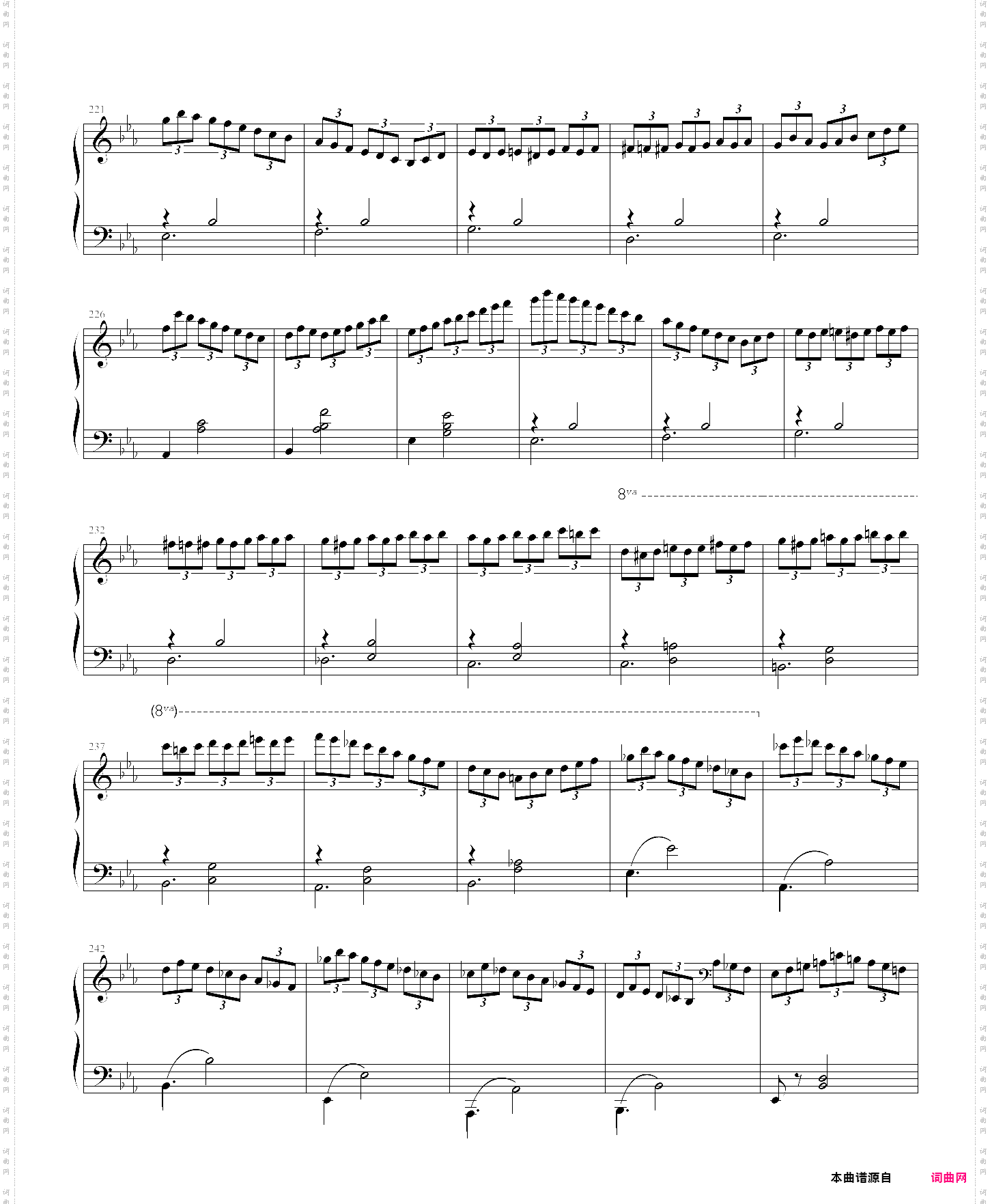 舒伯特 即兴曲 op·90 no·2