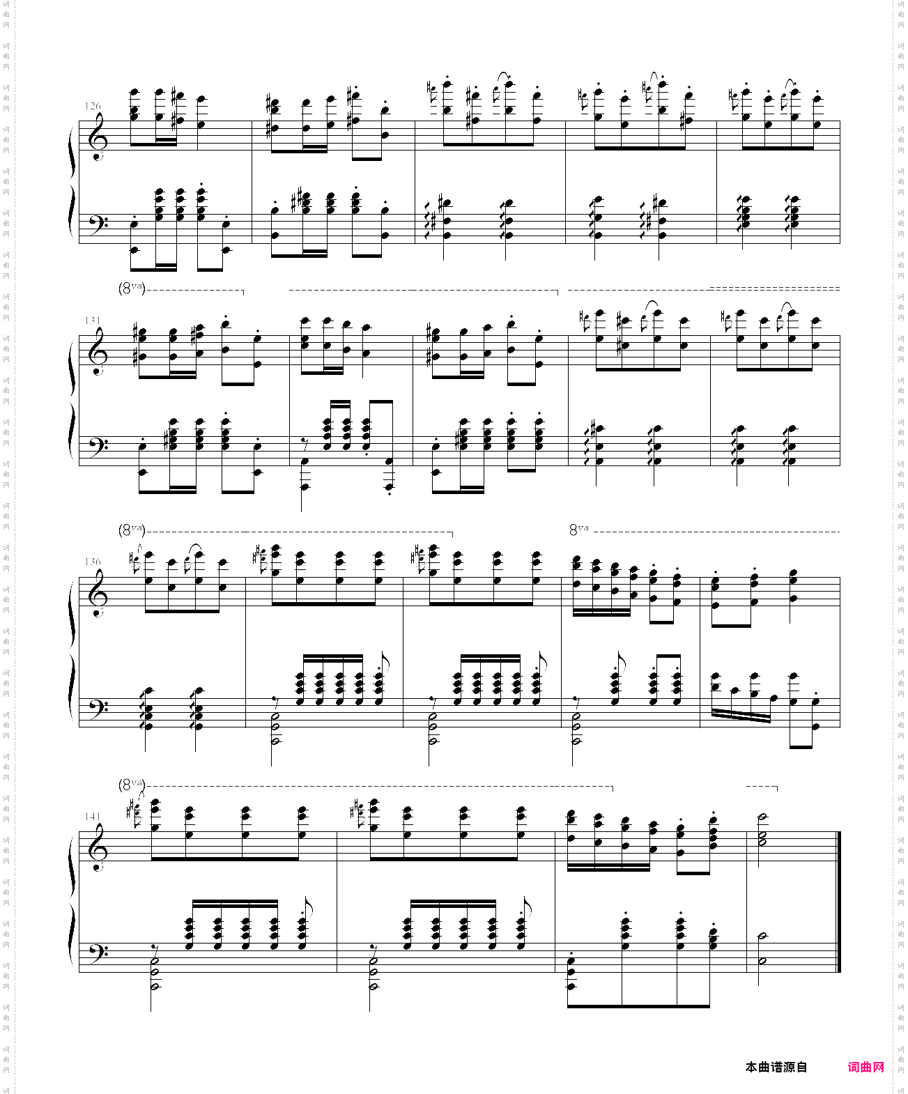 贝多芬 土耳其进行曲易中难三个版本