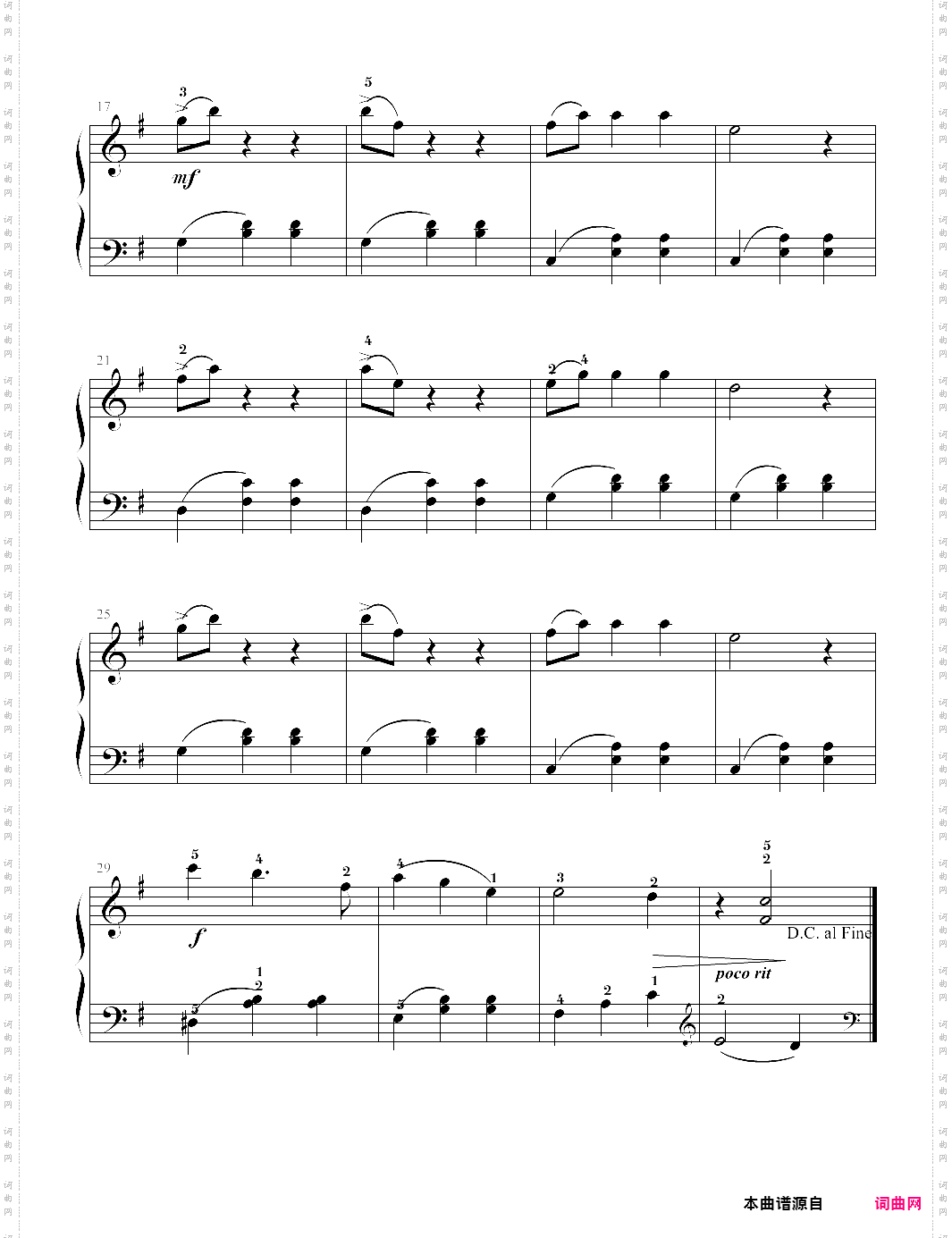 10·皇帝圆舞曲_小汤5-约翰·汤普森简易钢琴教程5
