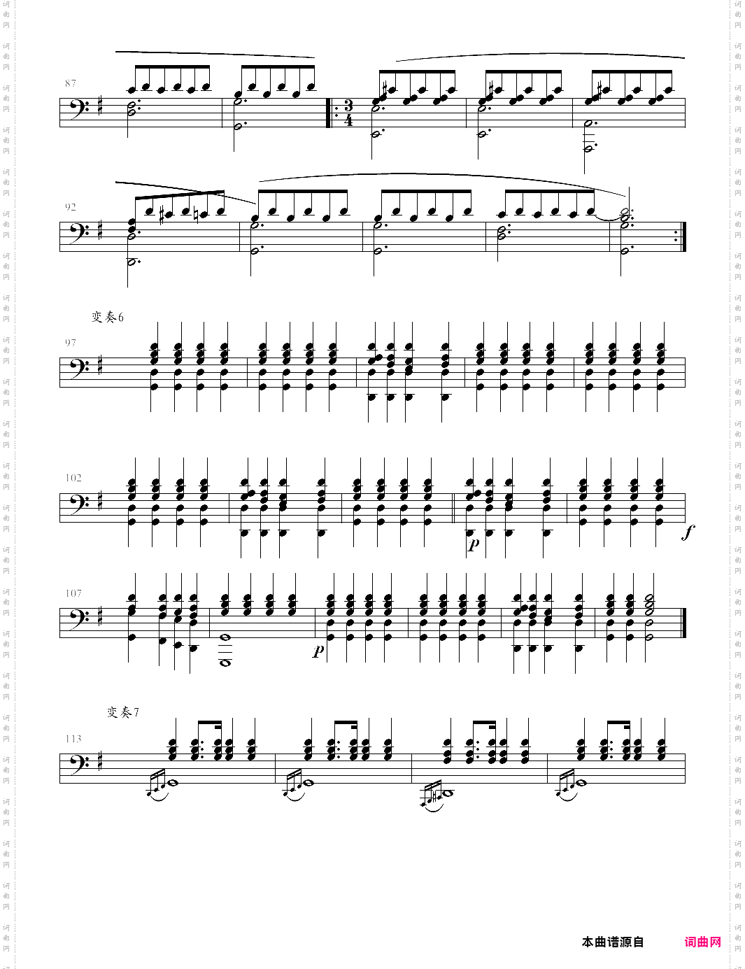 02-4-主题及八首变奏教师弹奏-拜厄钢琴基本教程