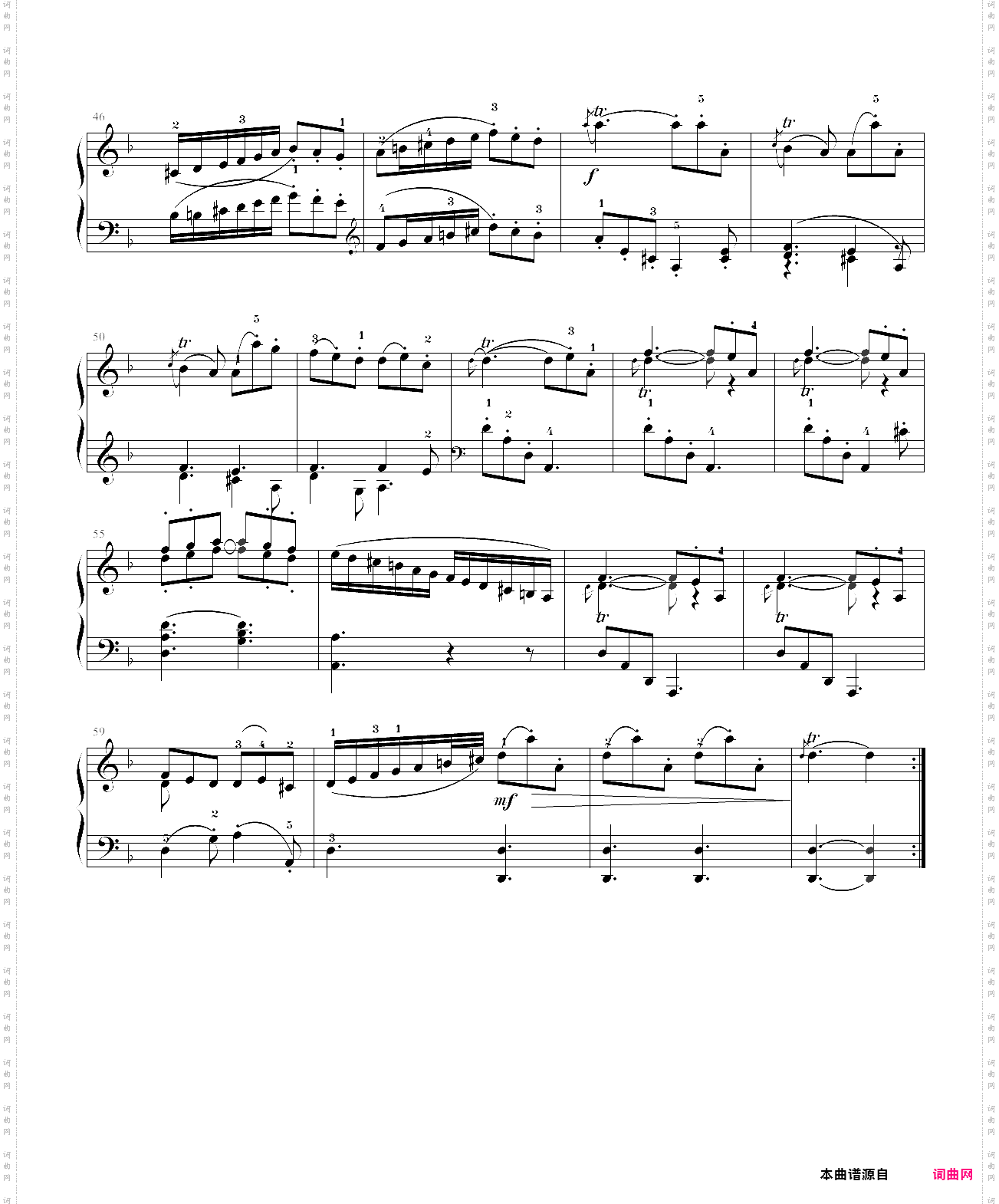 奏鸣曲d小调 斯卡拉蒂 考级