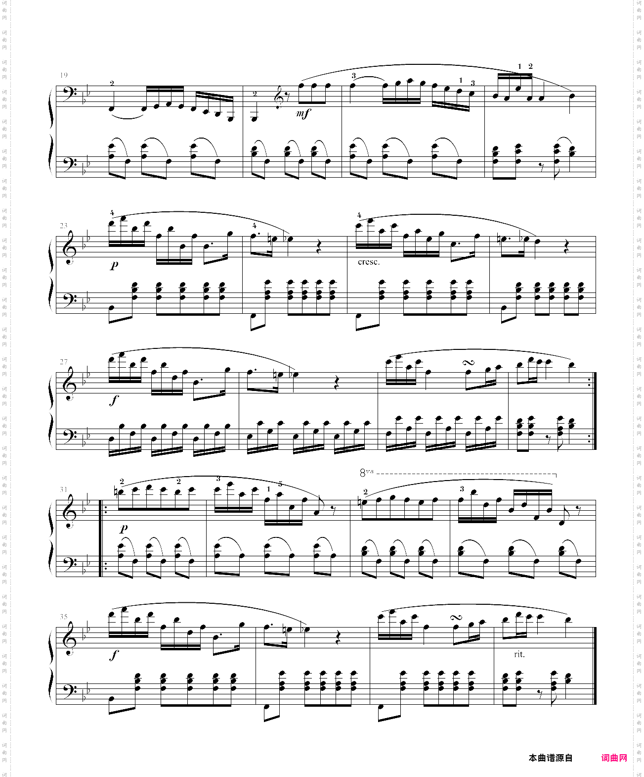 波兰舞曲 考级