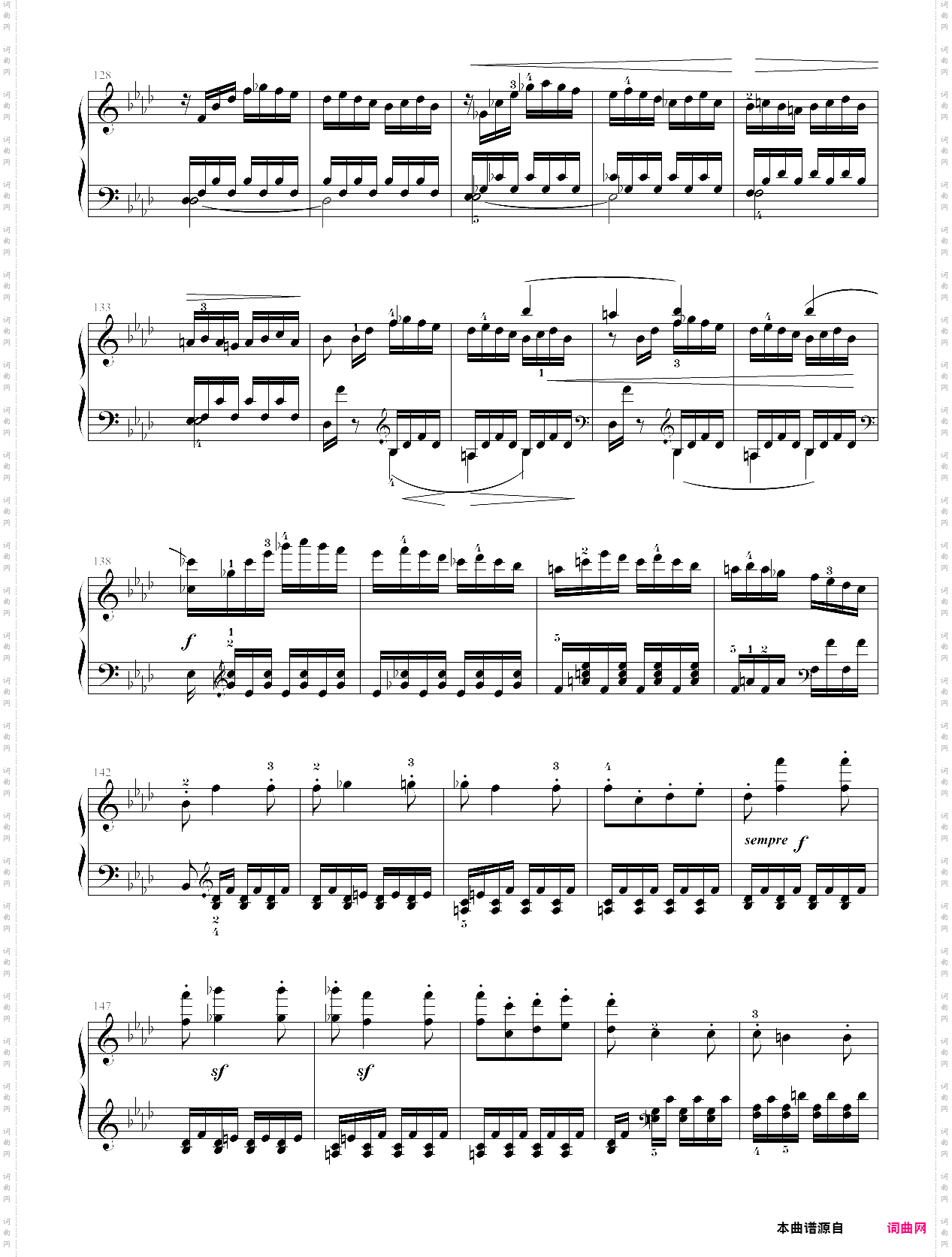 276·第十级奏鸣曲奏鸣曲热情 第三乐章-中国音乐学院钢琴考级全国通用教材第二套