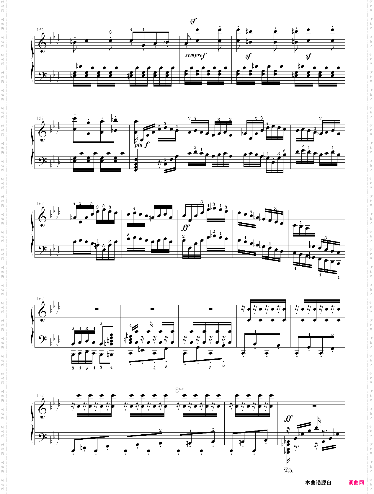 276·第十级奏鸣曲奏鸣曲热情 第三乐章-中国音乐学院钢琴考级全国通用教材第二套