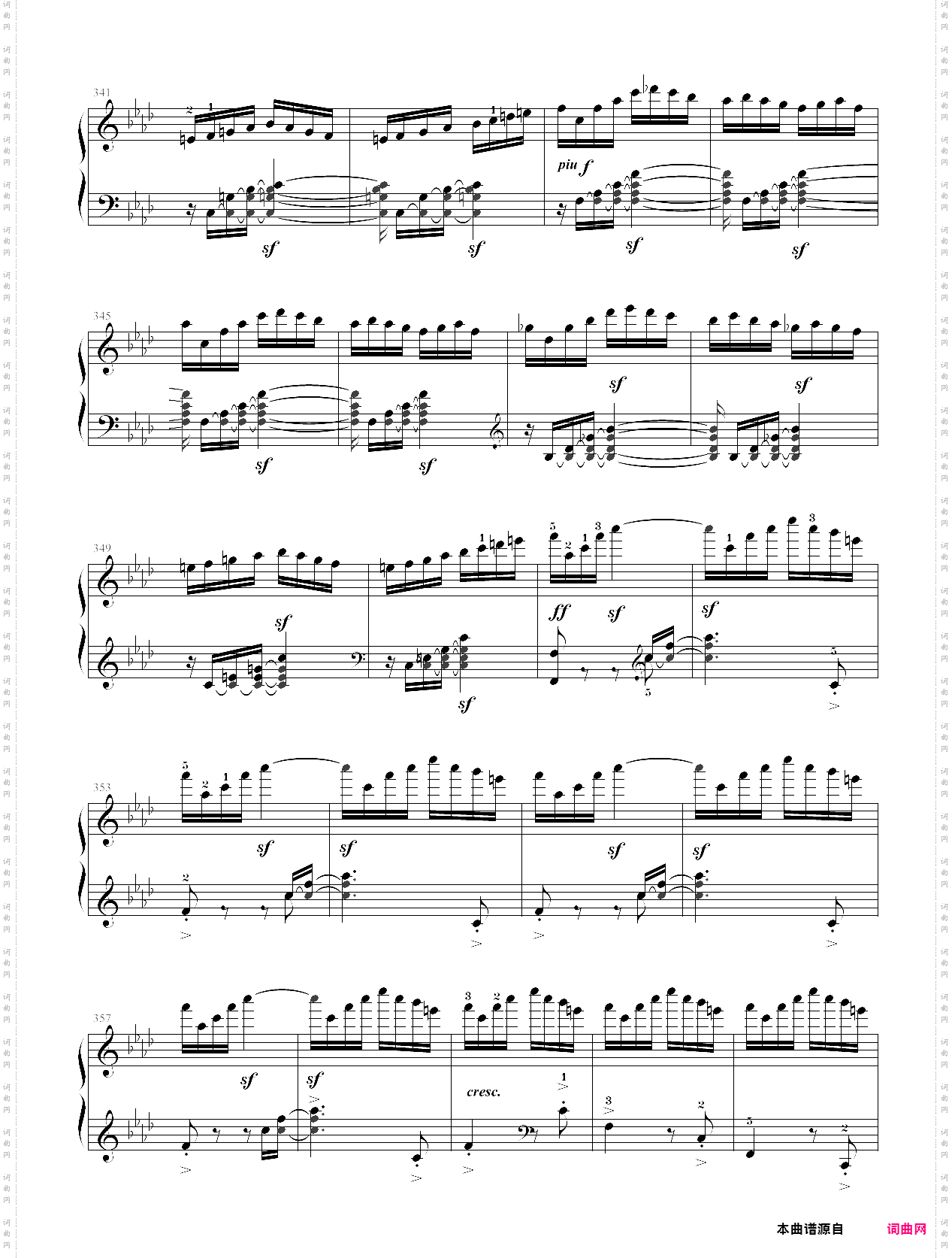 276·第十级奏鸣曲奏鸣曲热情 第三乐章-中国音乐学院钢琴考级全国通用教材第二套