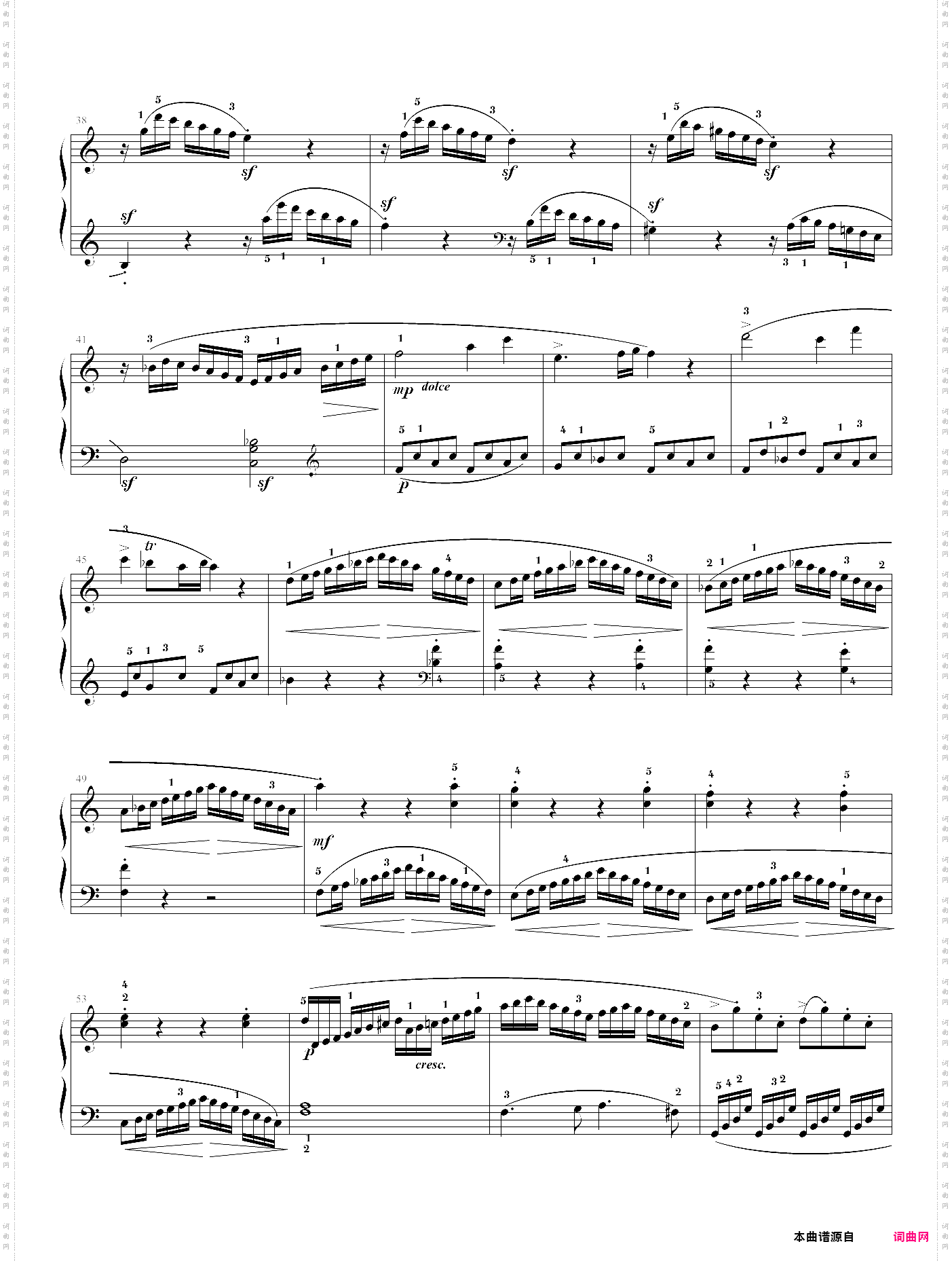k·545奏鸣曲 莫扎特