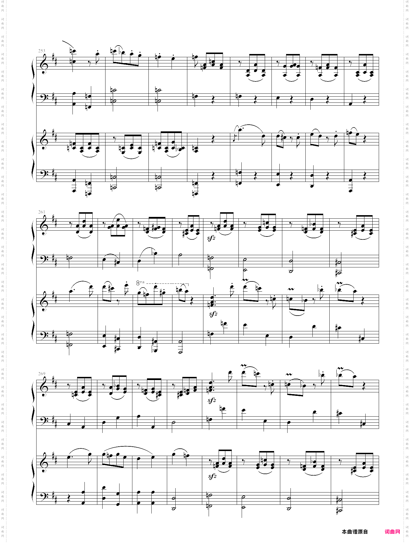 莫扎特d大调双钢琴奏鸣曲k448第三乐章