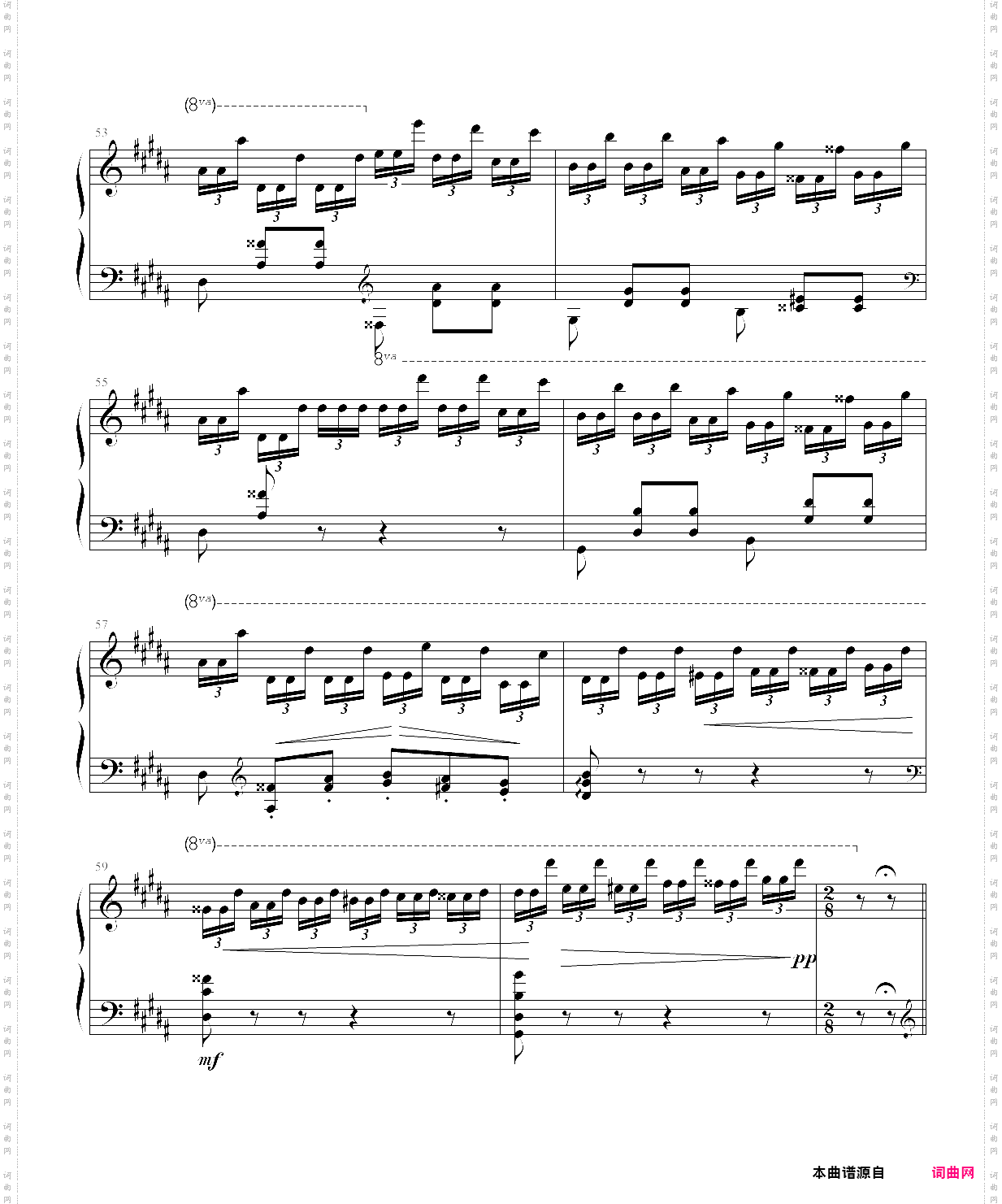 李斯特 帕格尼尼 练习曲《钟》