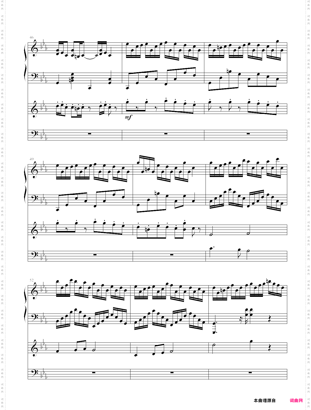 克罗地亚狂想曲钢琴+电子乐器合奏