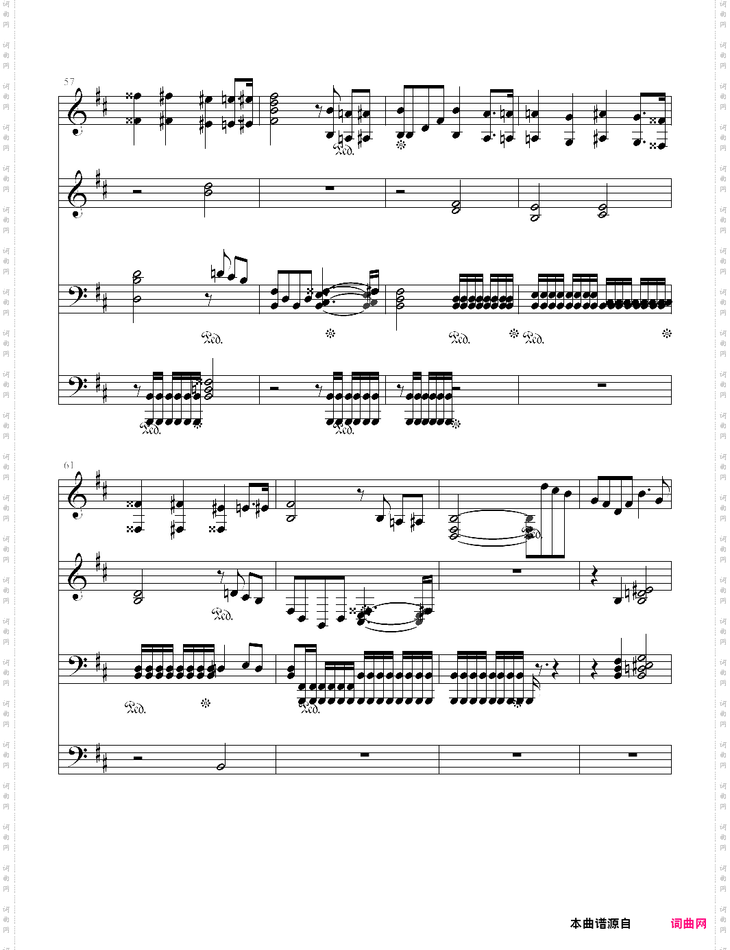 柴可夫斯基 第六交响曲悲怆主题