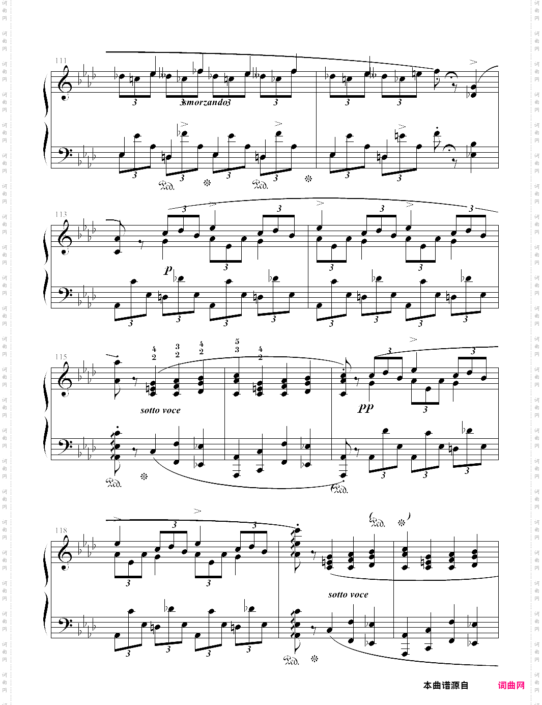 2014版上海音乐学院钢琴考级-10级曲目幻想曲-肖邦