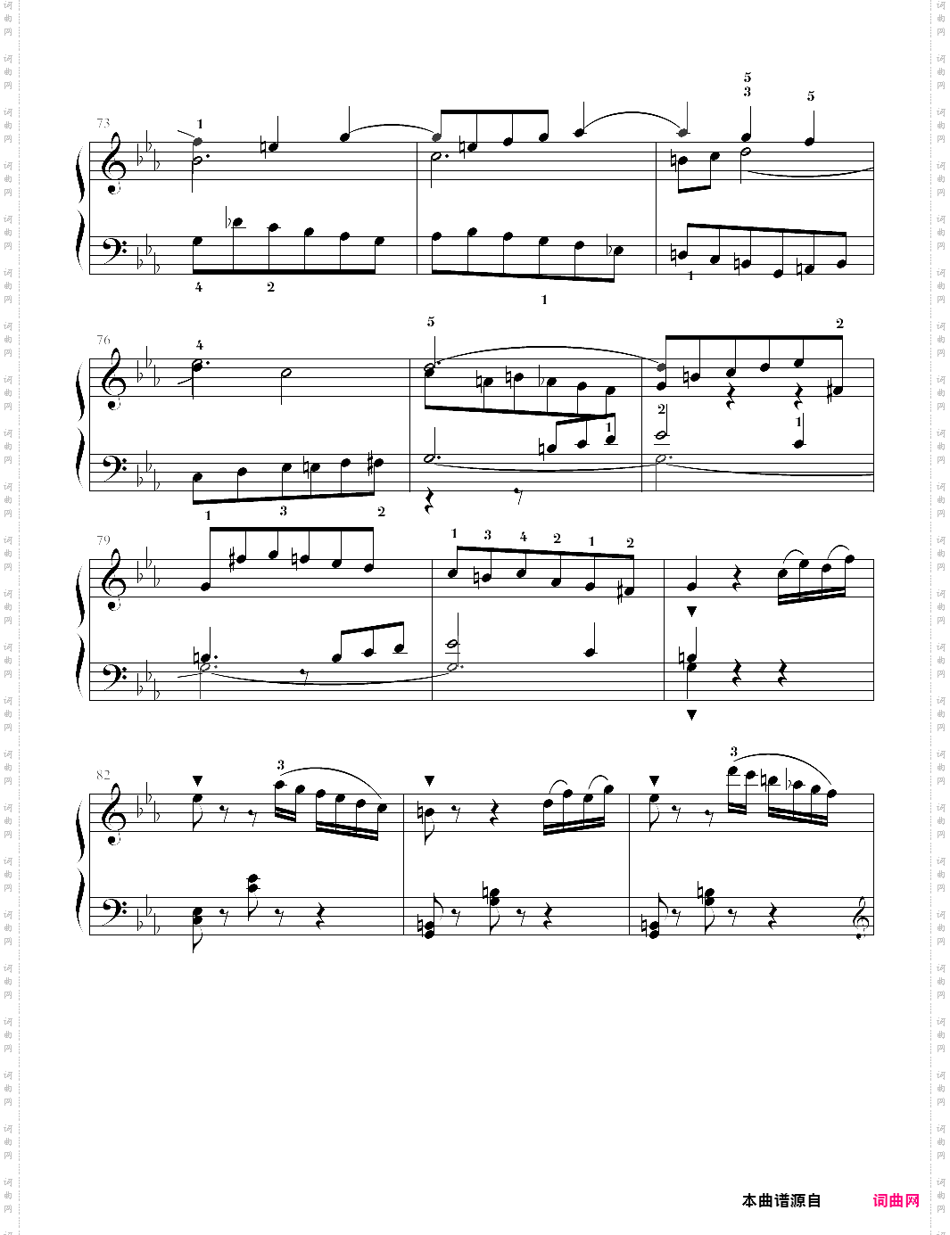 be大调奏鸣曲第一乐章 海顿 考级