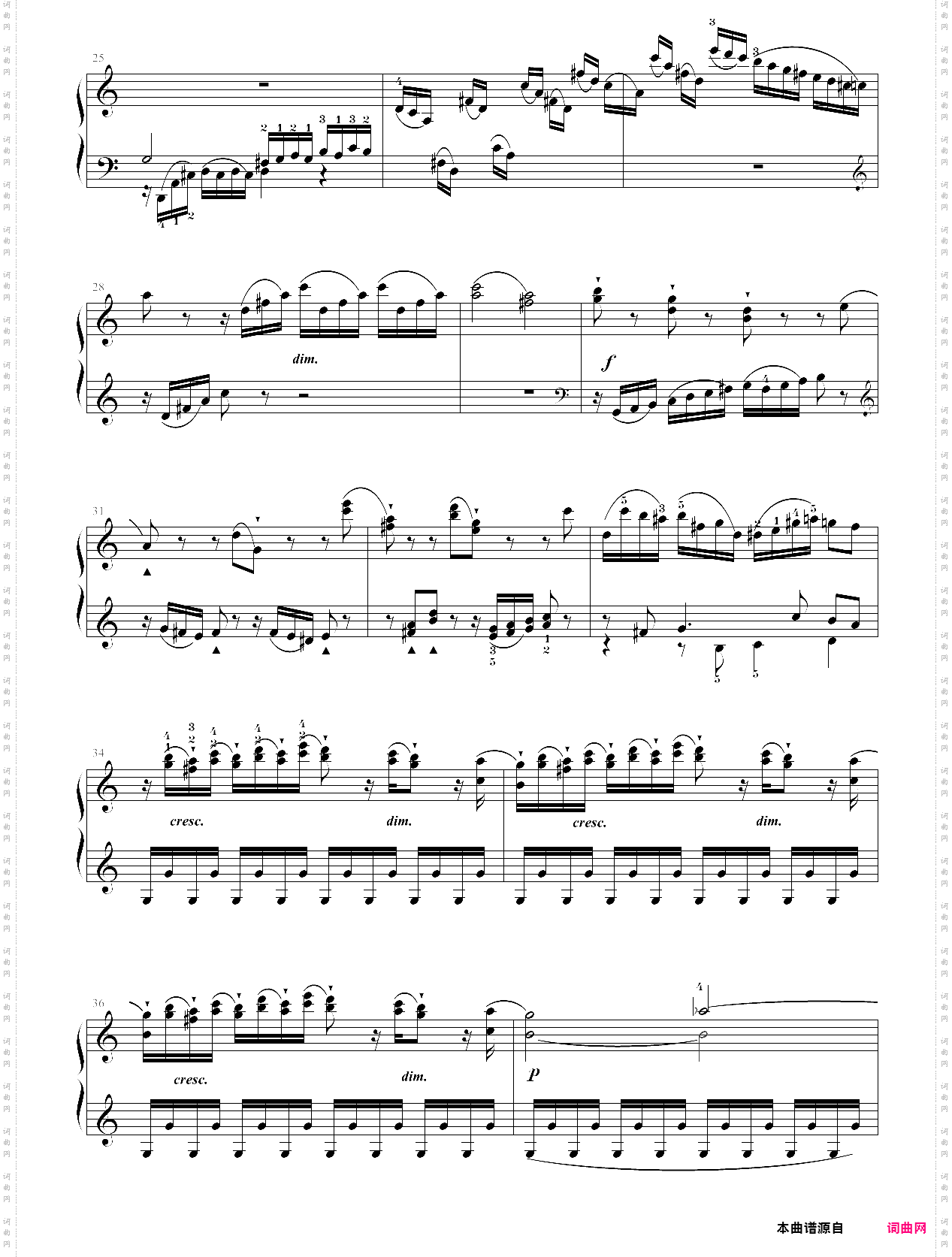 239·第九级大型乐曲c大调奏鸣曲第一乐章-中央音乐学院业余考级教程