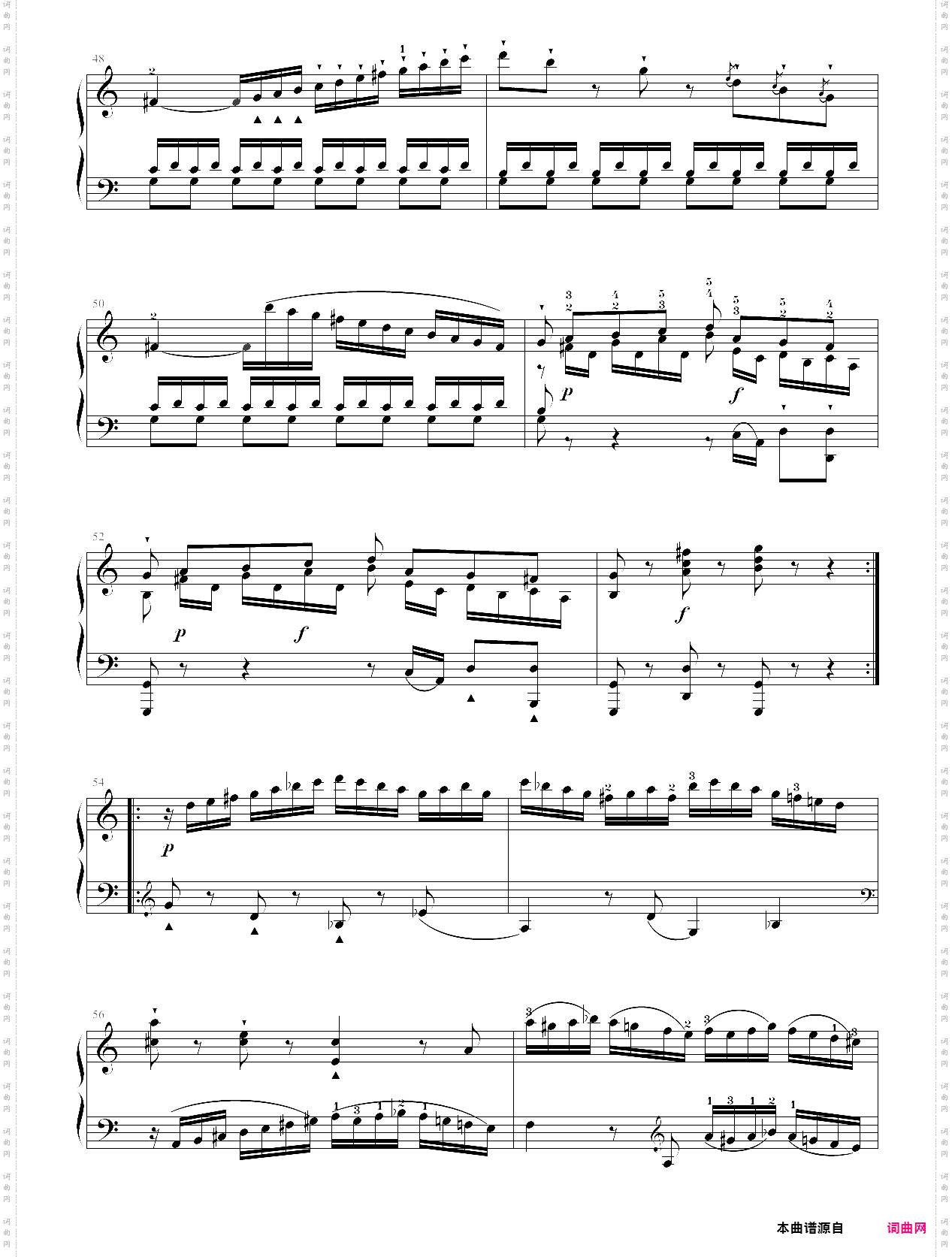 239·第九级大型乐曲c大调奏鸣曲第一乐章-中央音乐学院业余考级教程