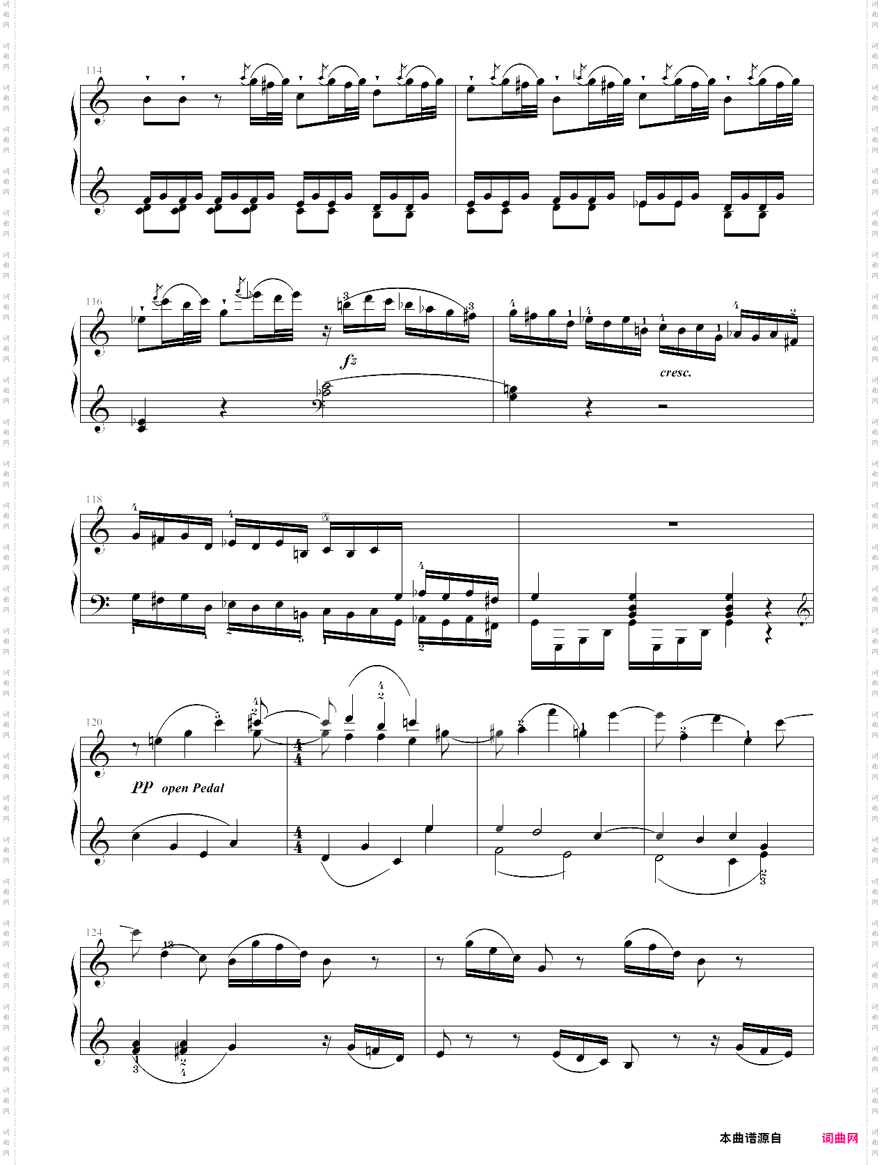 239·第九级大型乐曲c大调奏鸣曲第一乐章-中央音乐学院业余考级教程