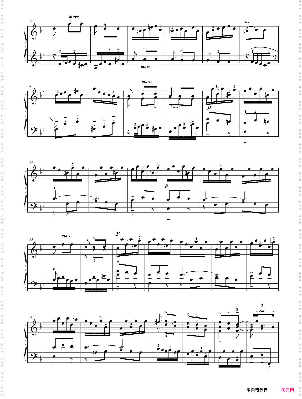 第三英国组曲前奏曲中音协考级10级05