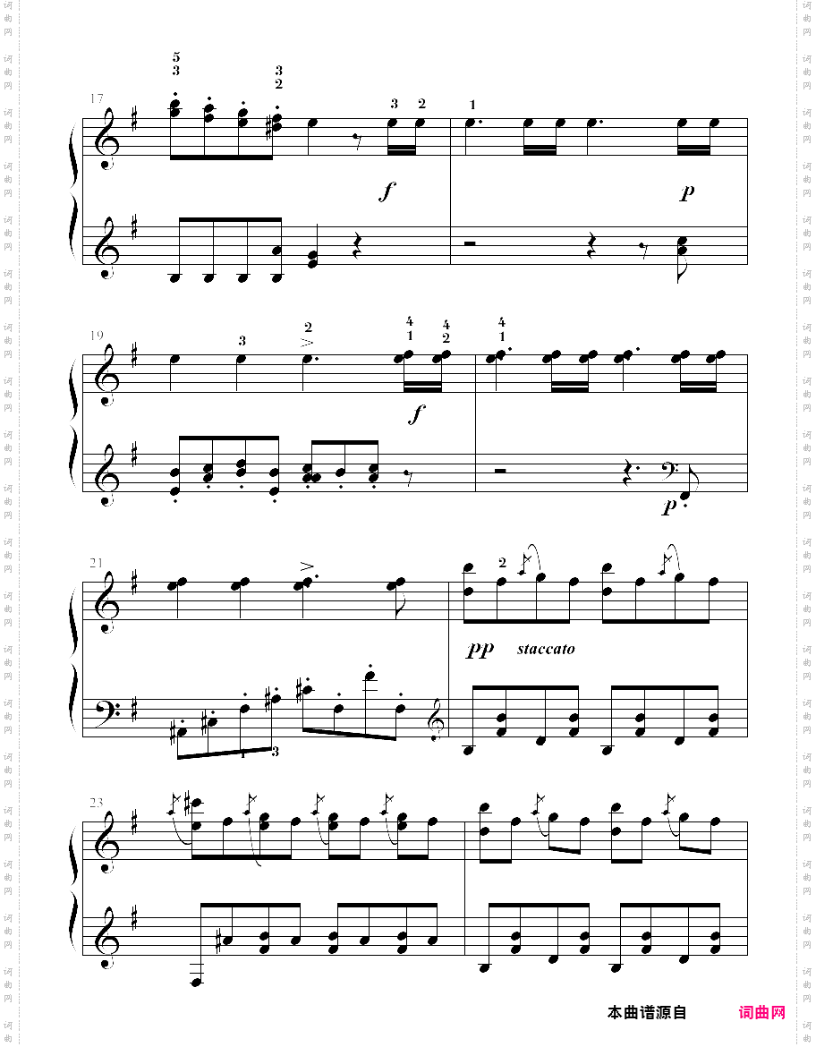 10-谐谑曲-门德尔松 考级