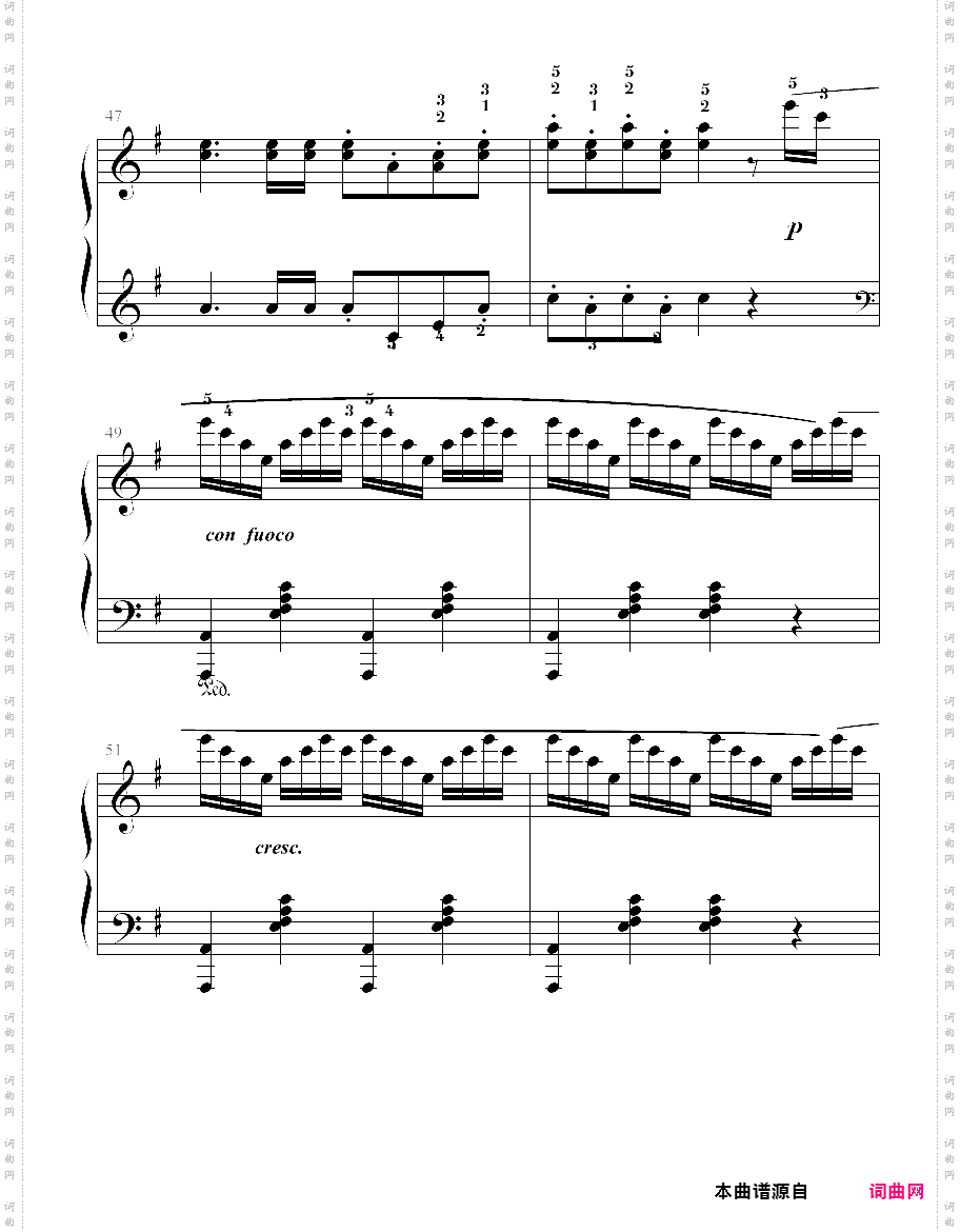10-谐谑曲-门德尔松 考级