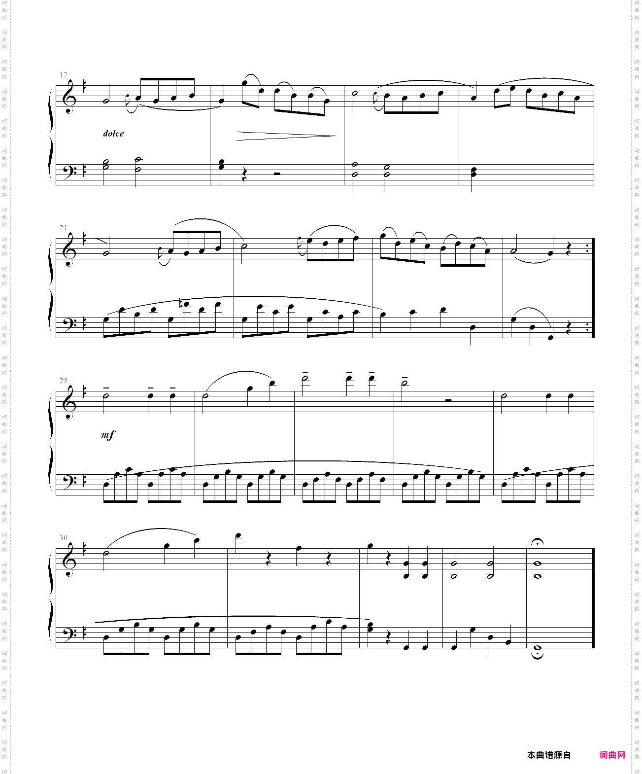 g大调小奏鸣曲