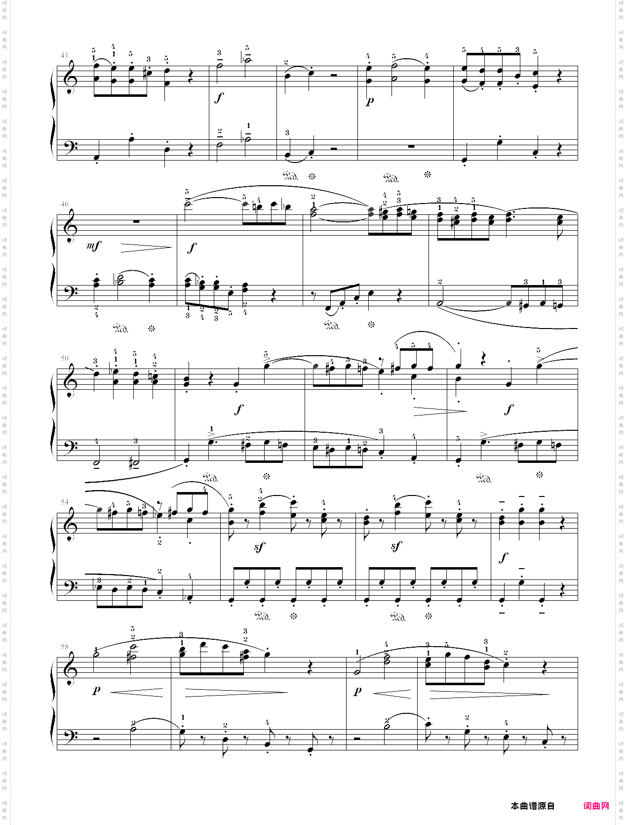 c大调小奏鸣曲第一乐章音协考级第5级07