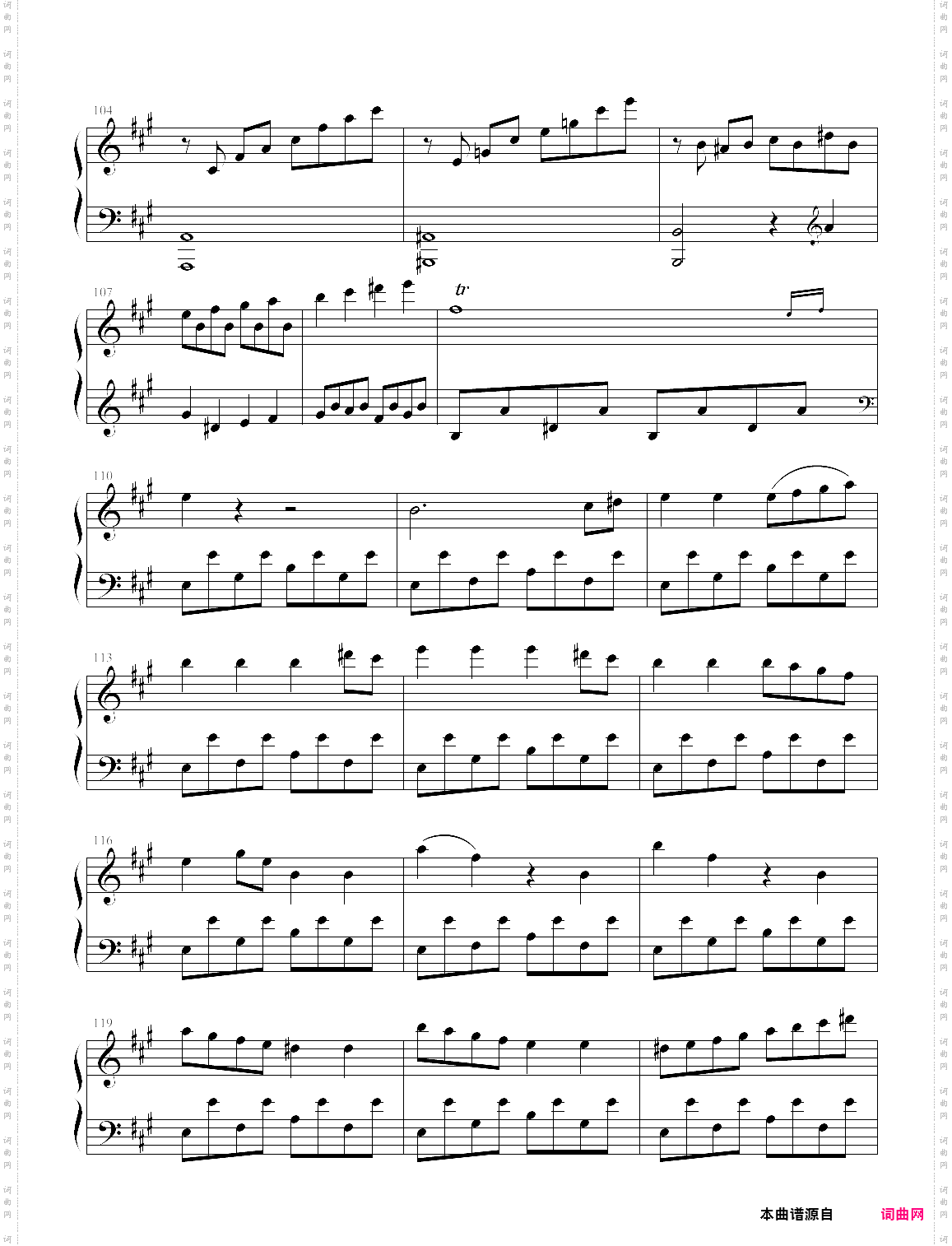 a大调钢琴协奏曲 第三乐章 k488mozart·莫扎特