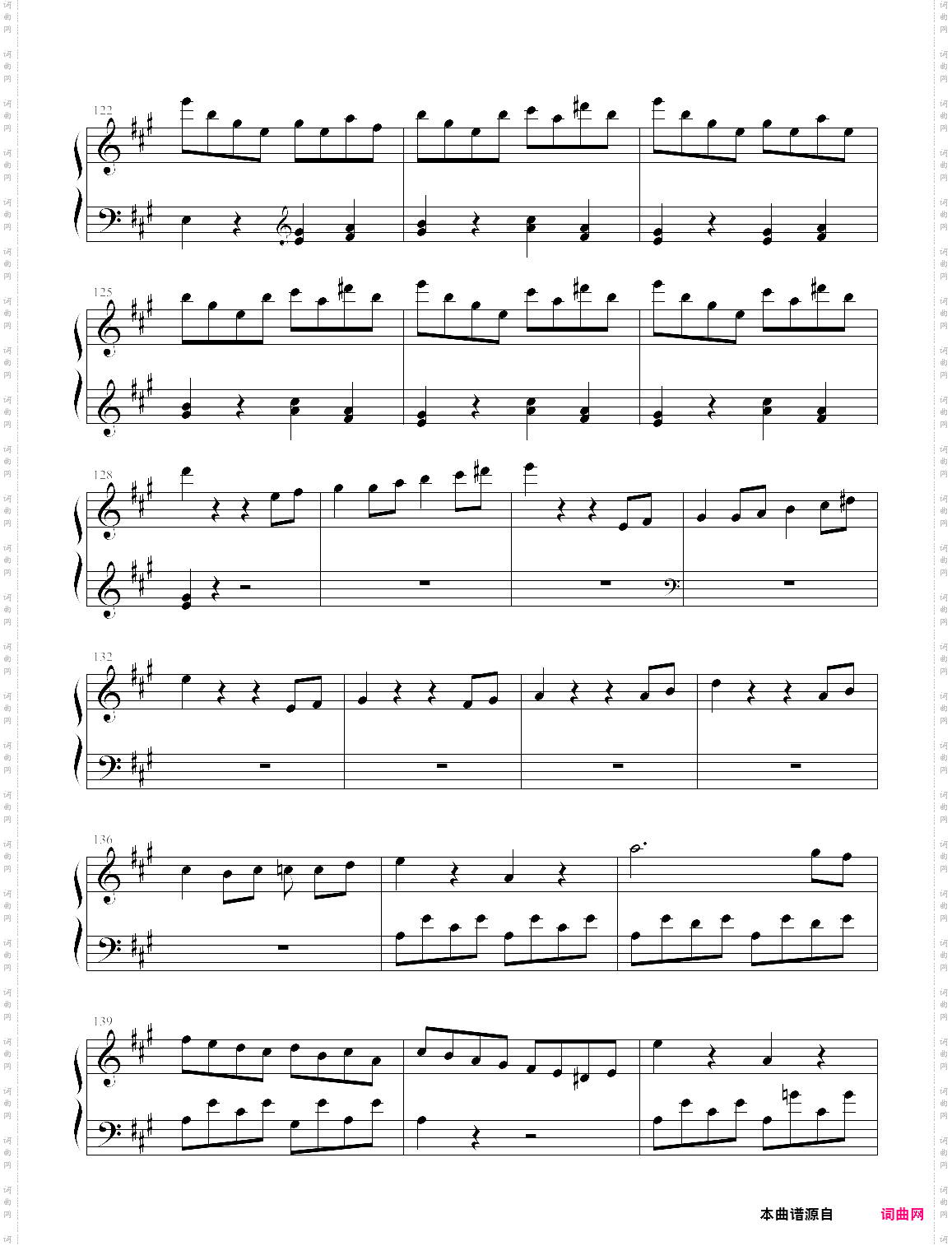 a大调钢琴协奏曲 第三乐章 k488mozart·莫扎特