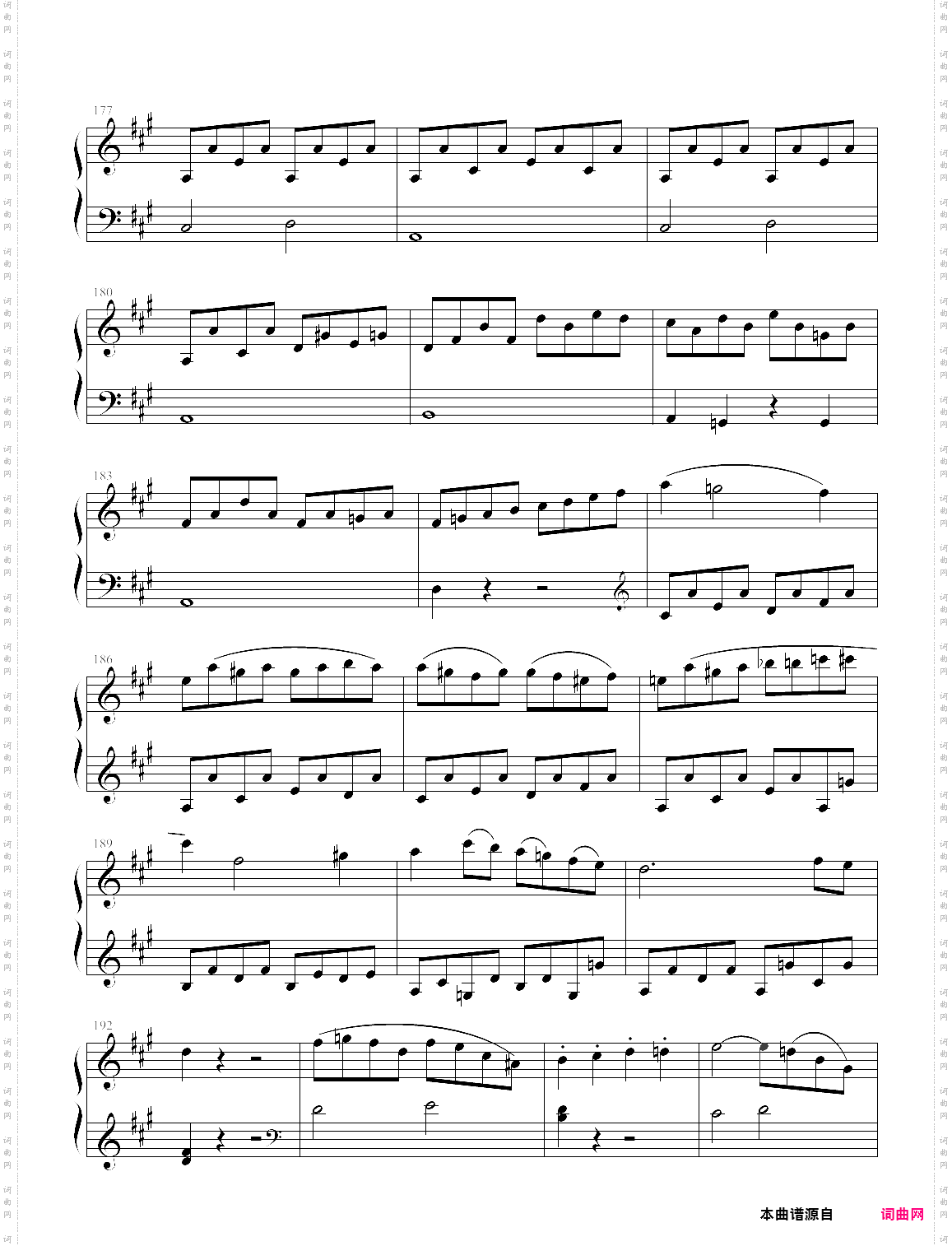 a大调钢琴协奏曲 第三乐章 k488mozart·莫扎特