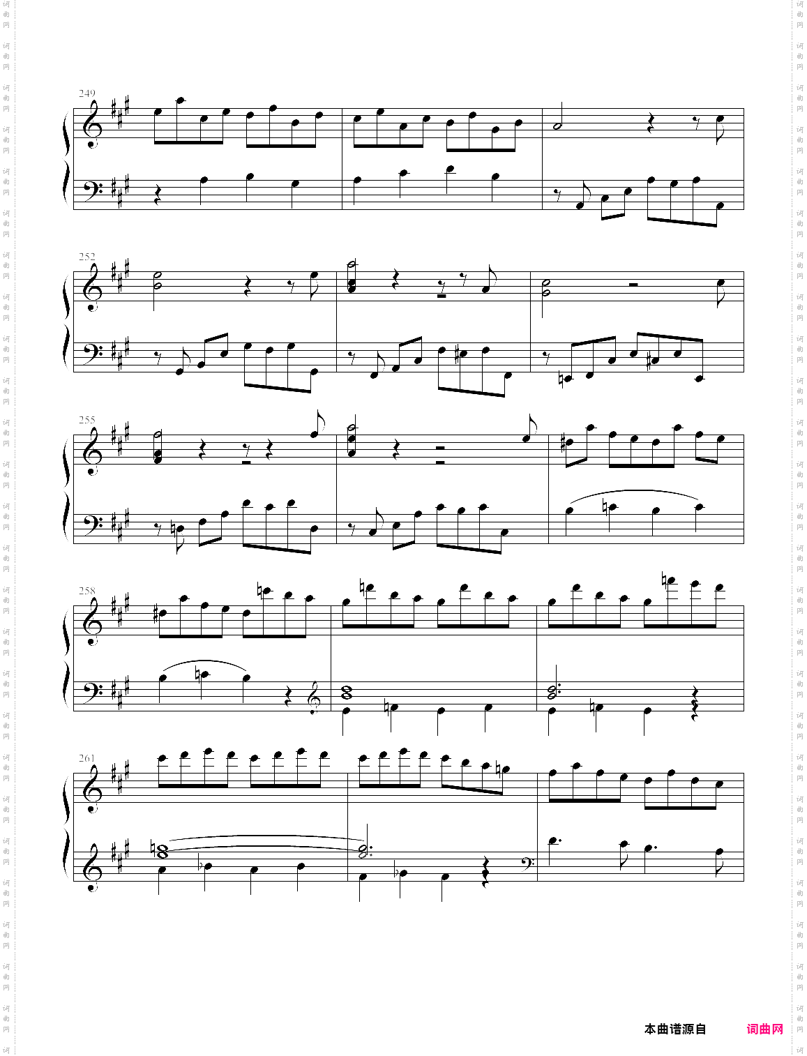 a大调钢琴协奏曲 第三乐章 k488mozart·莫扎特