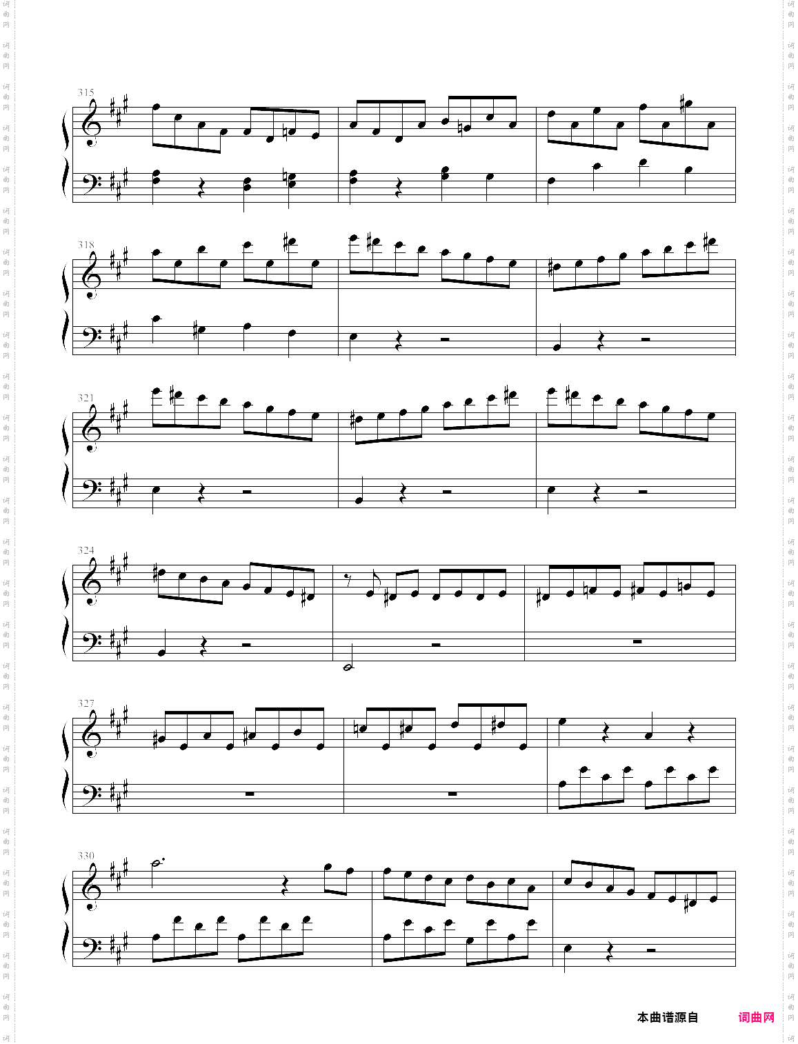 a大调钢琴协奏曲 第三乐章 k488mozart·莫扎特