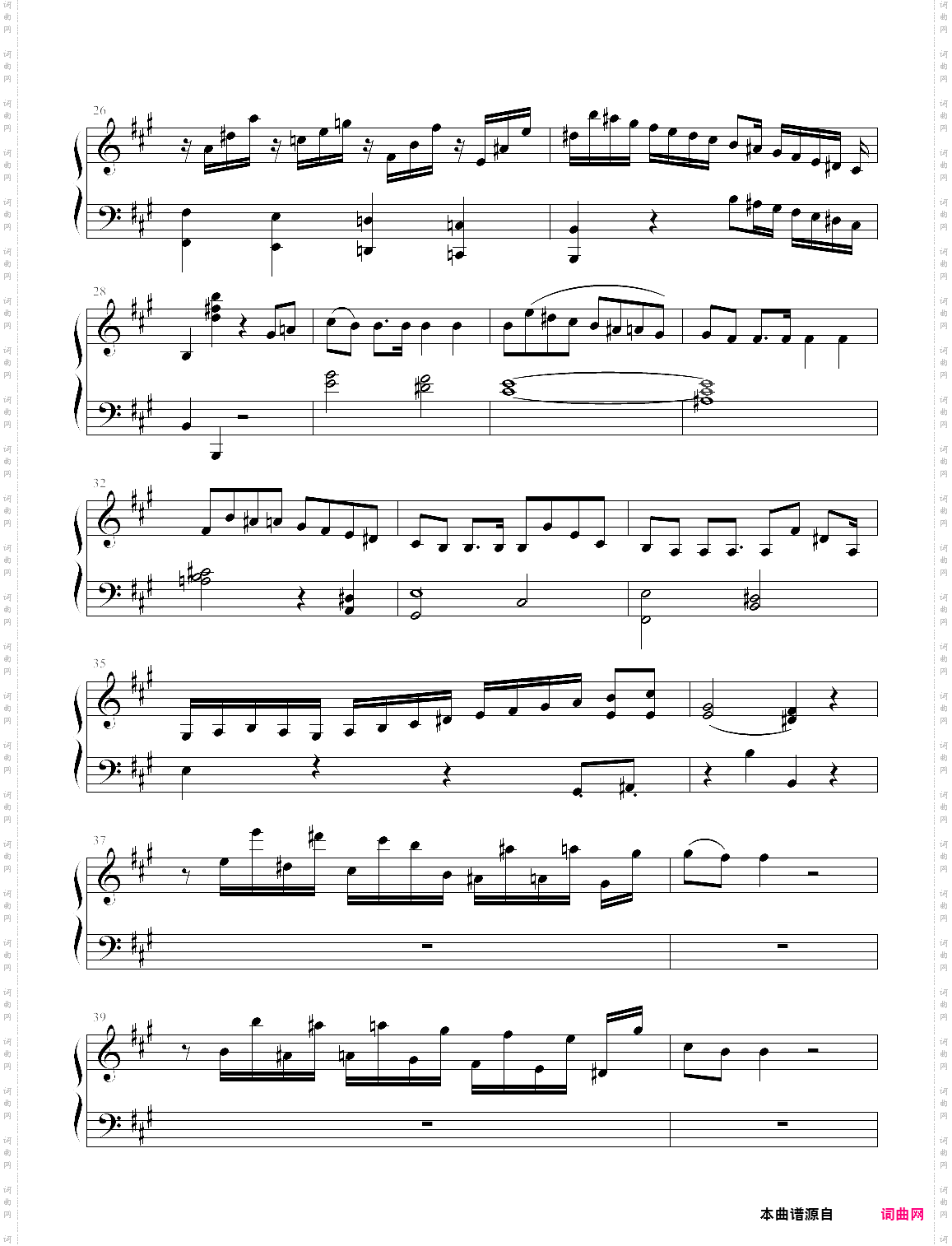 a大调钢琴协奏曲 第一乐章 k488mozart·莫扎特