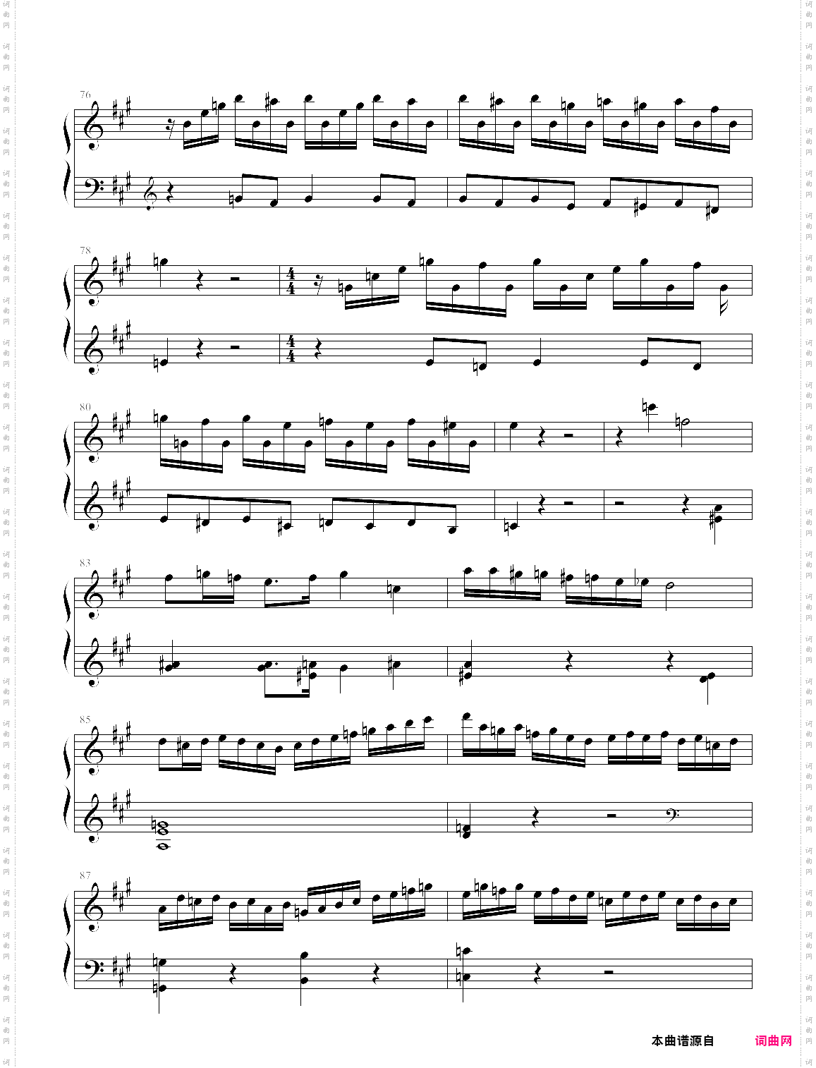 a大调钢琴协奏曲 第一乐章 k488mozart·莫扎特