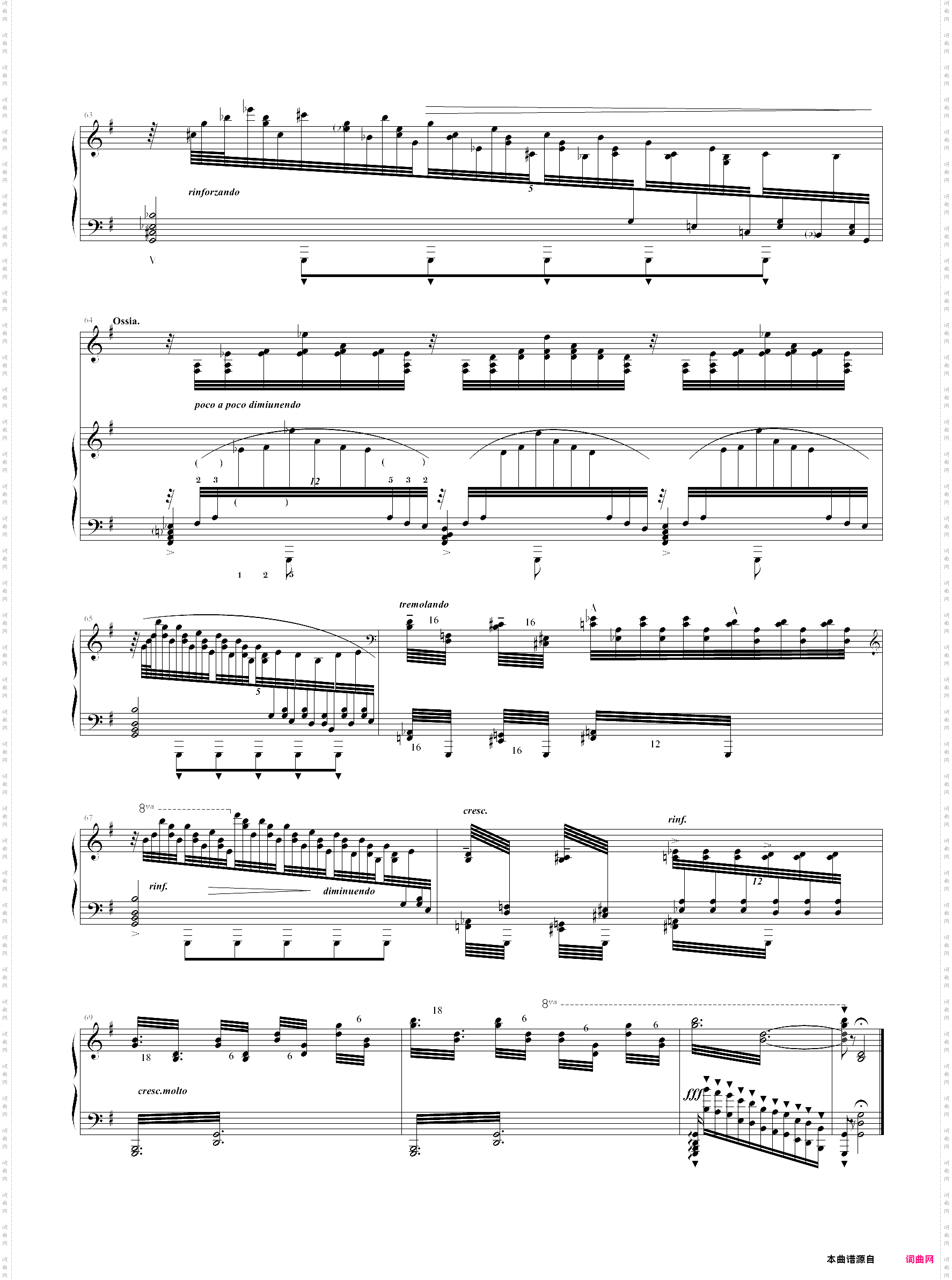 超技练习曲 no6 vision 幻影liszt·李斯特