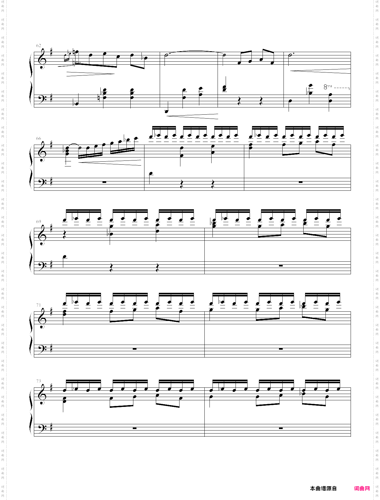 湖北省恩施州钢琴10级曲目：古代小步舞曲