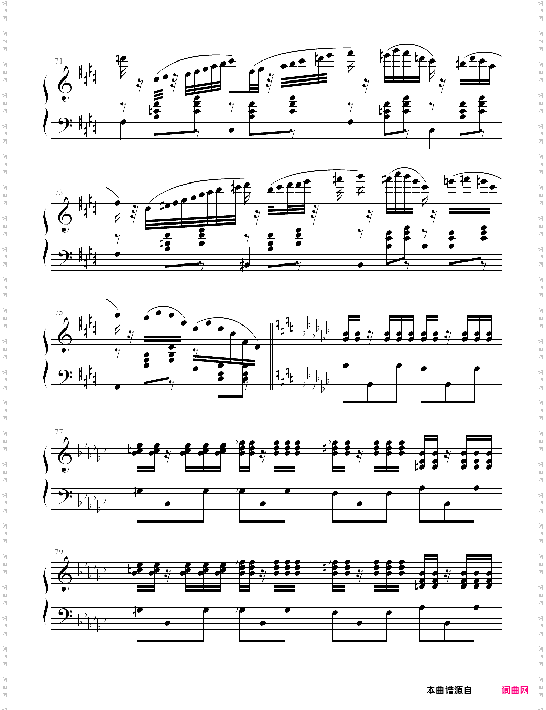 芭蕾舞剧《天鹅湖》第二幕白天鹅与王子的双人舞