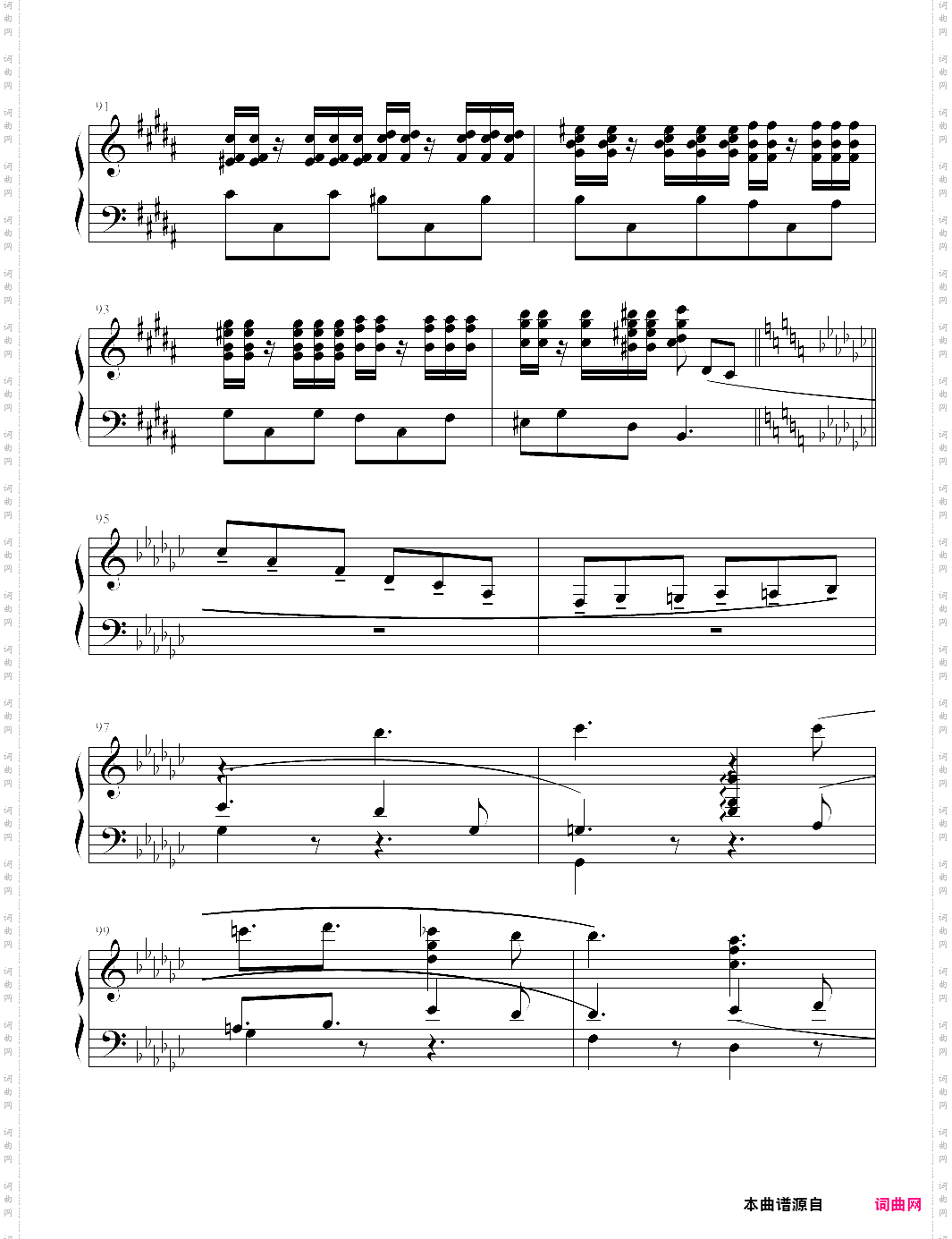 芭蕾舞剧《天鹅湖》第二幕白天鹅与王子的双人舞