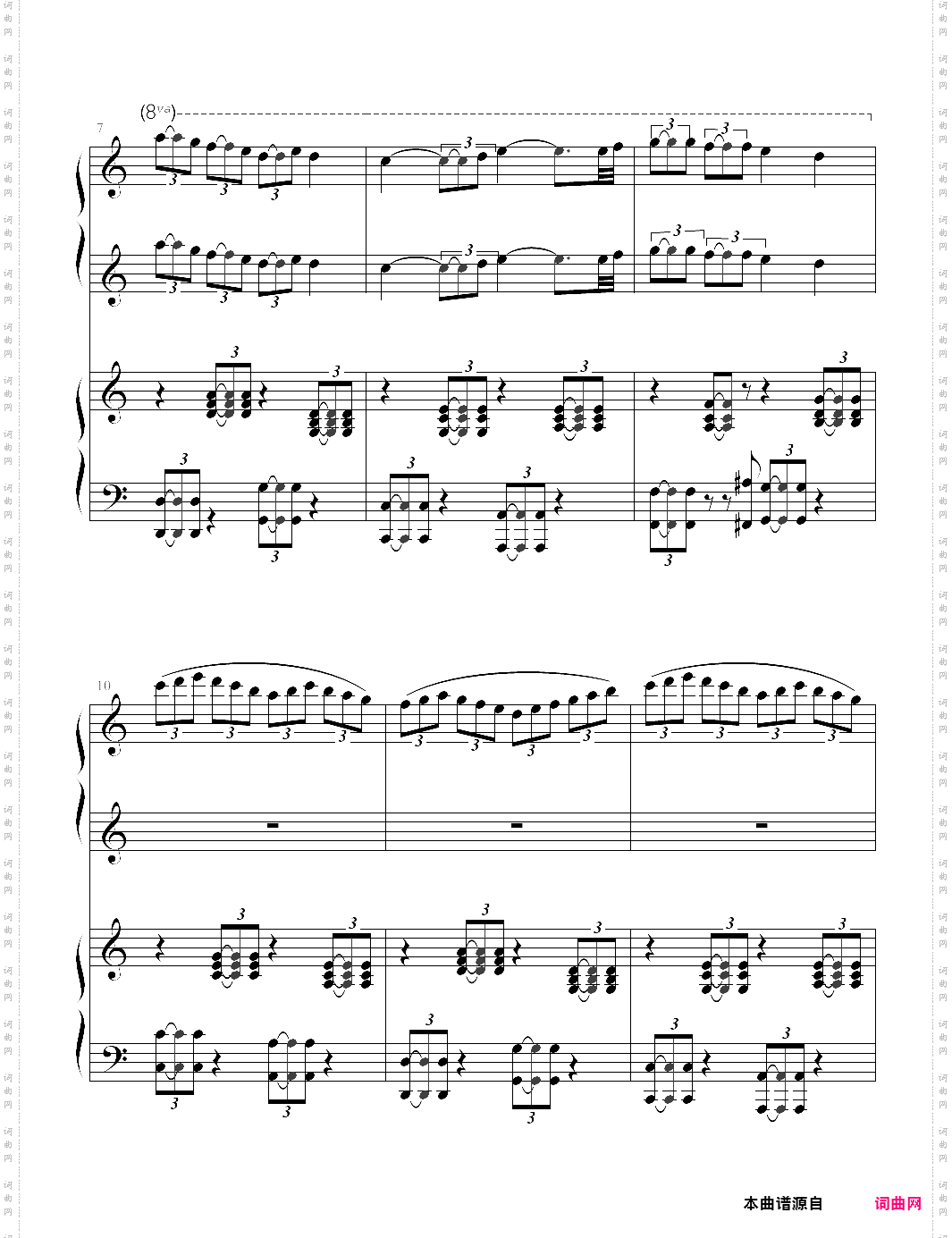 heart and soul四手联弹豪华版